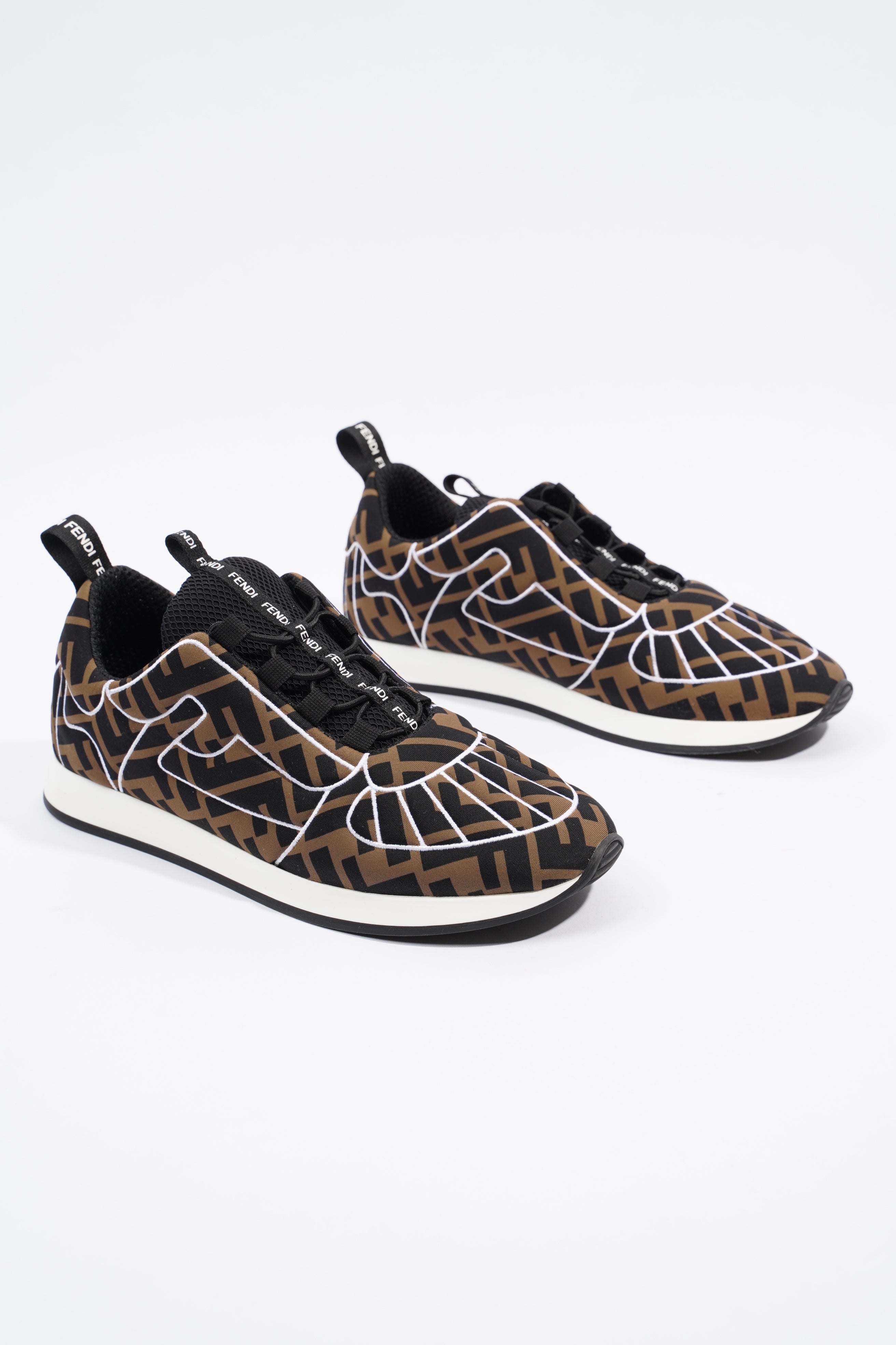 Fendi FF Motif Sneakers Brown EU 36.5 / UK 3.5