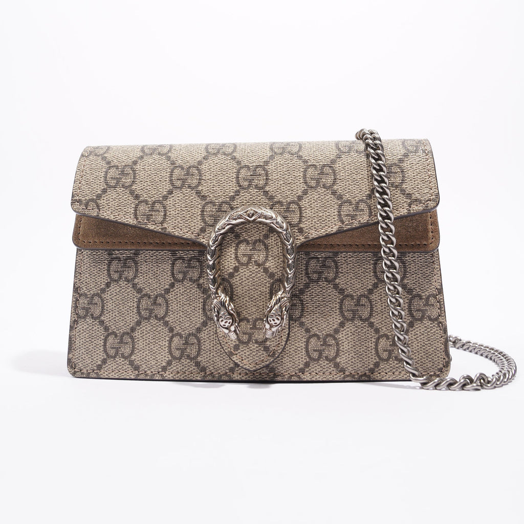 Gucci Dionysus Bag GG Monogram Canvas Super Mini