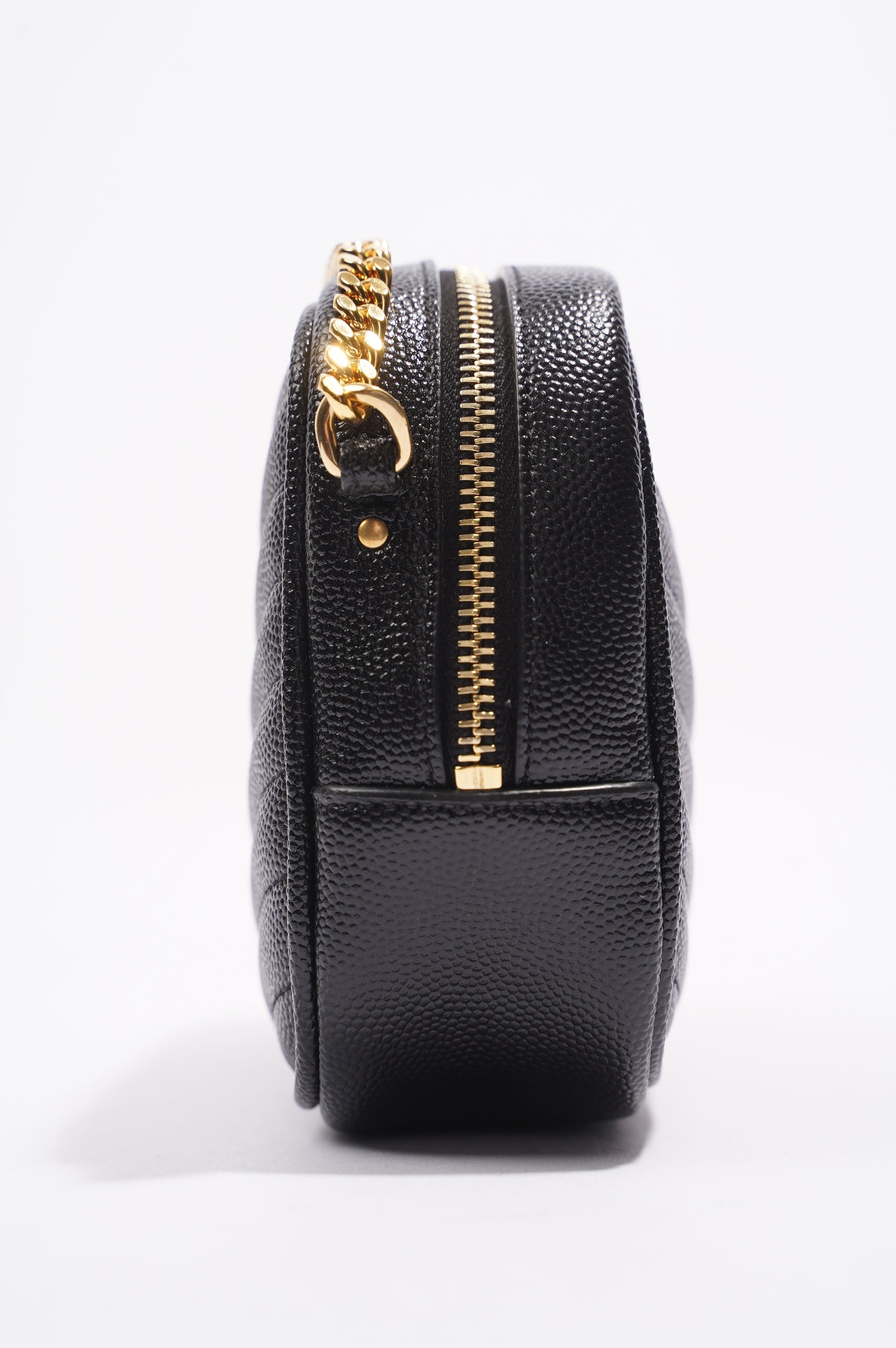 Saint Laurent Lou Camera Bag Black Leather Mini