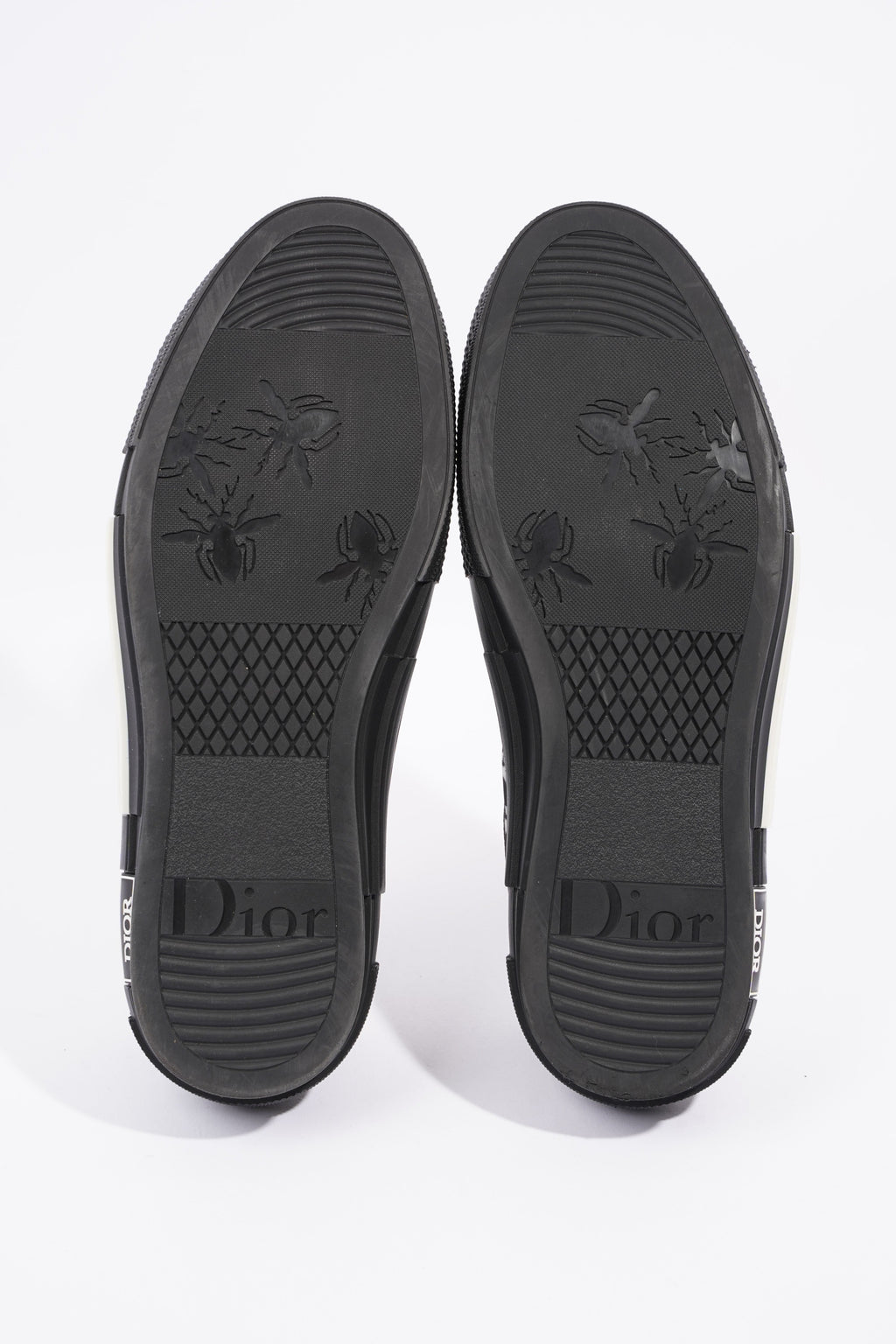 Christian Dior Mens B23 Low Top Sneaker Black EU 42.5 / UK 8.5