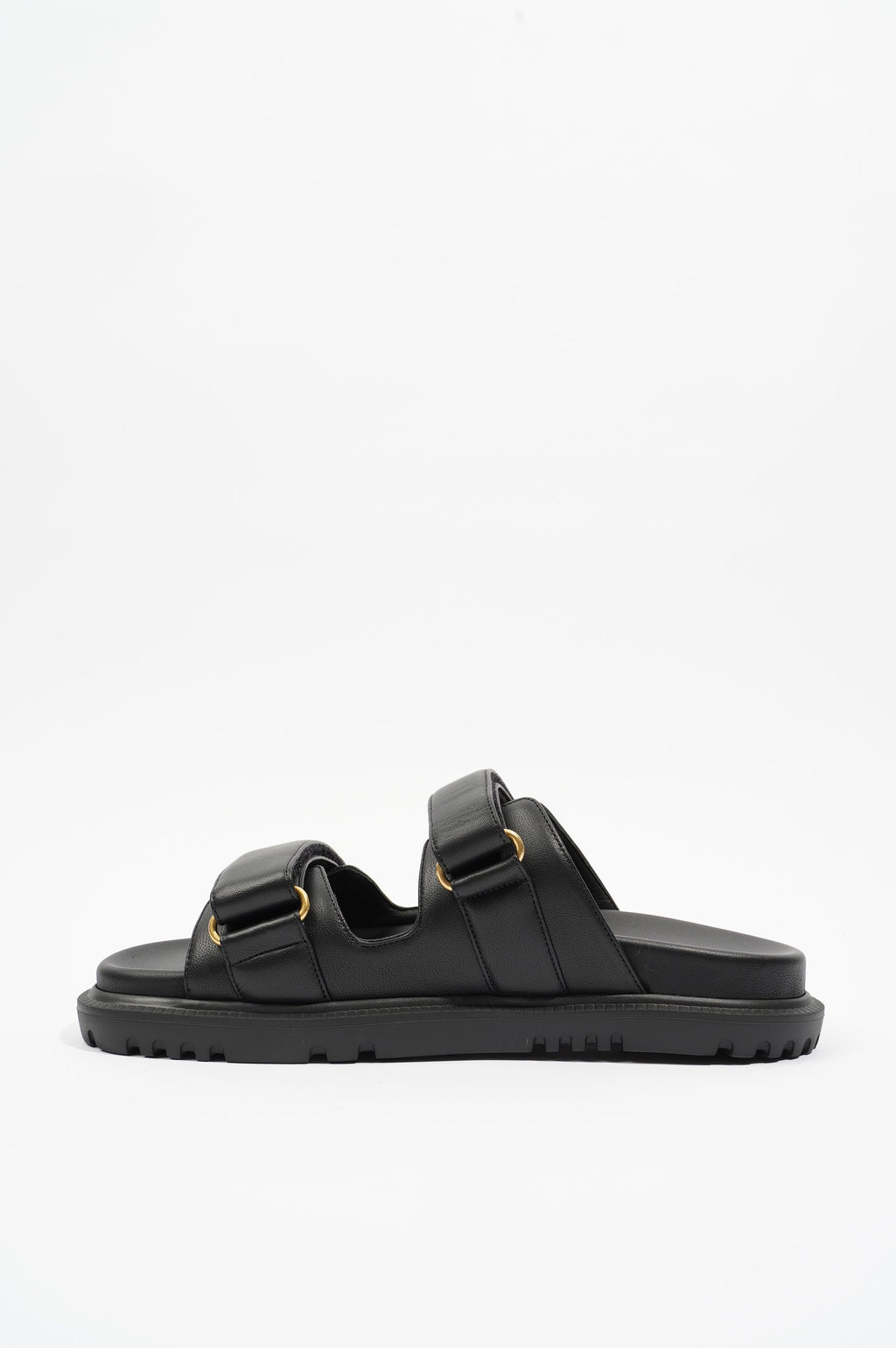 Christian Dior Womens Dioract Slide Black EU 39 / UK 6