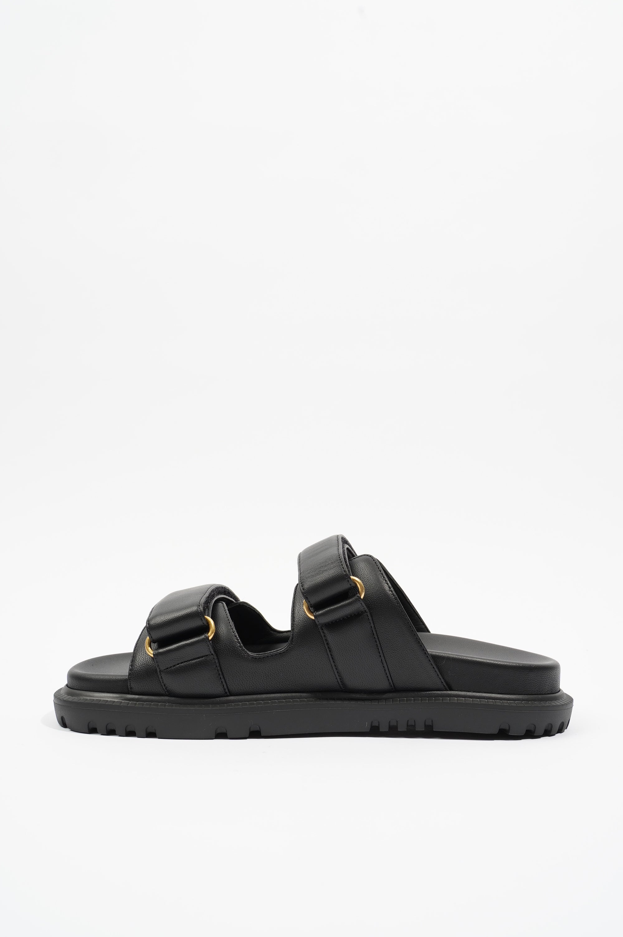 Christian Dior Womens Dioract Slide Black EU 39 / UK 6