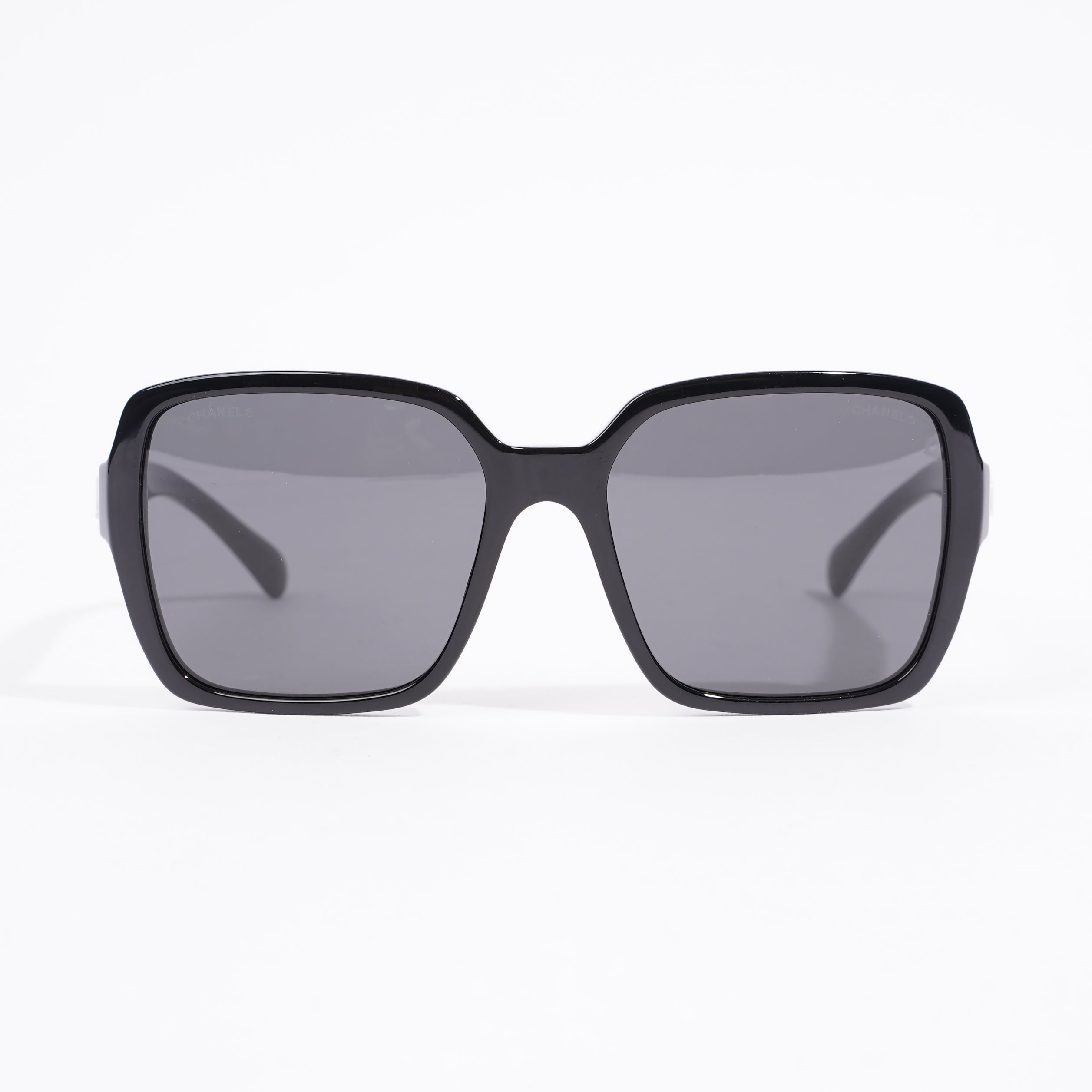 Chanel 5408-A Sunglasses Black Acetate 140
