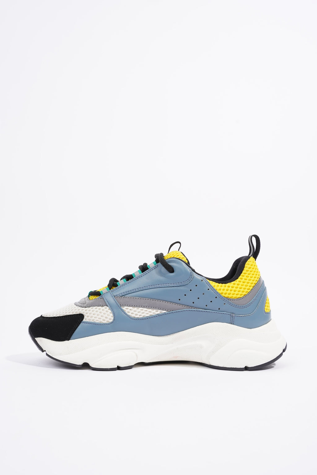 Christian Dior Mens B22 Blue / White / Yellow EU 41 / UK 7