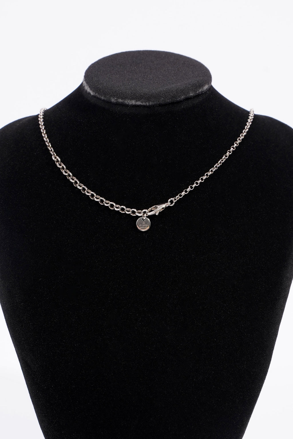 Gucci Interlocking G Necklace Sterling Silver