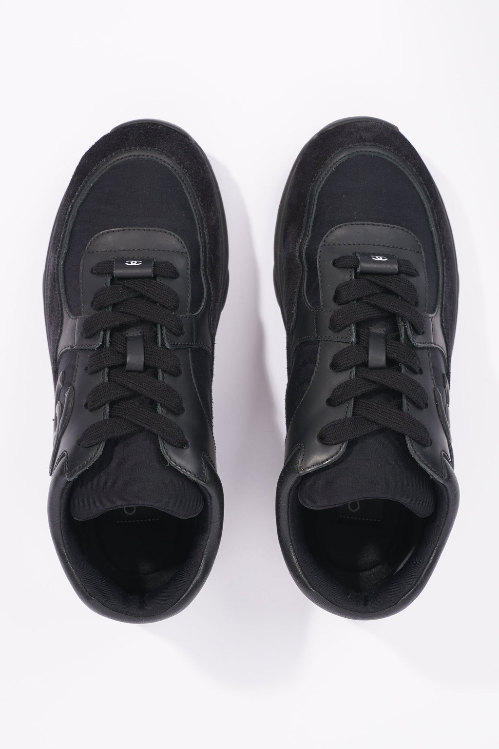 Chanel Womens CC Logo Black EU 37 / UK 4