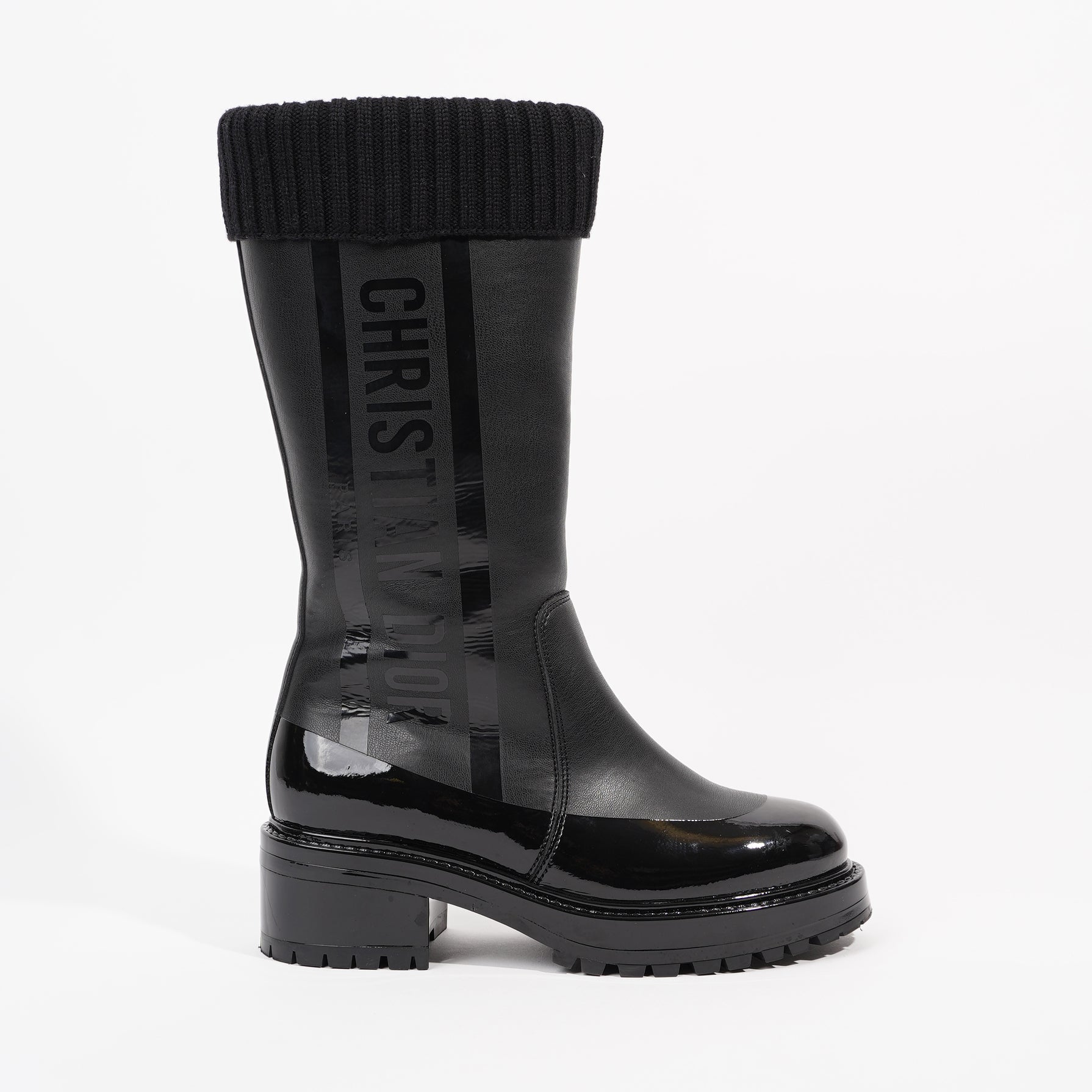 Christian Dior Womens Boot Black EU 37 / UK 4