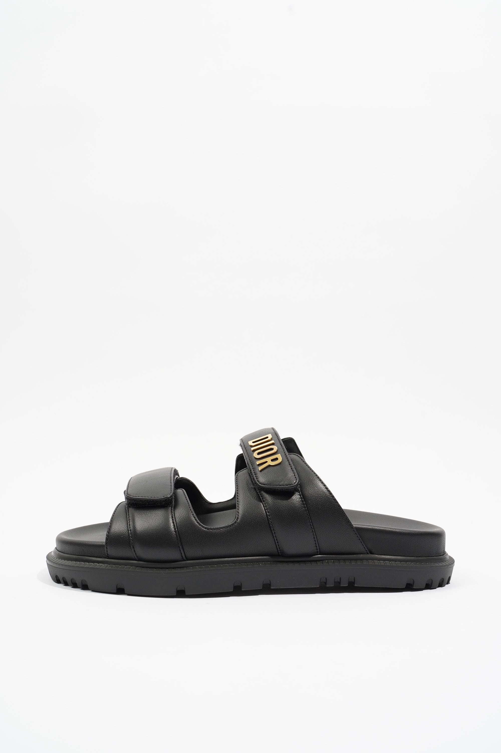 Christian Dior Womens Dioract Slide Black EU 39 / UK 6