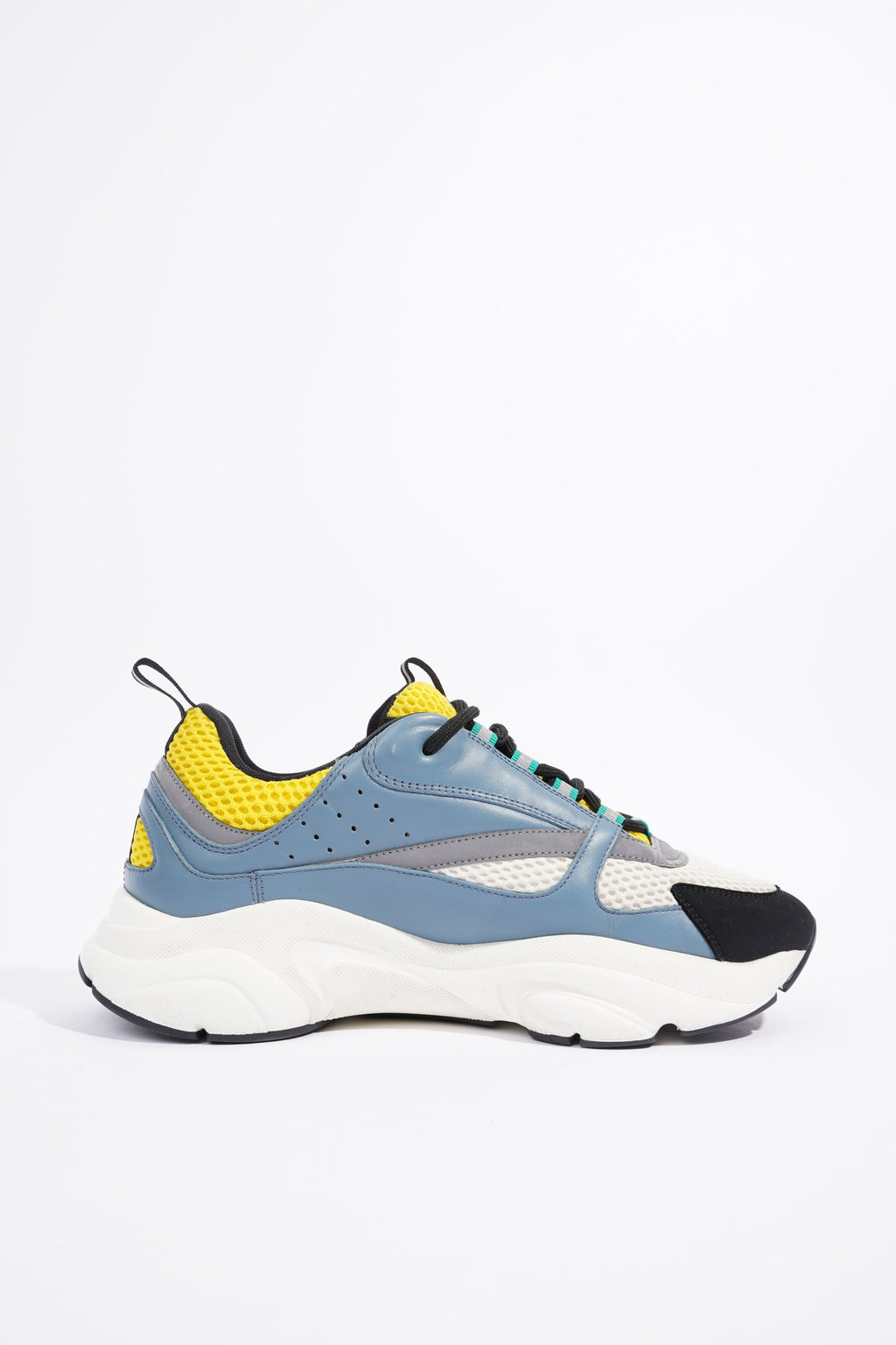Christian Dior Mens B22 Blue / White / Yellow EU 41 / UK 7