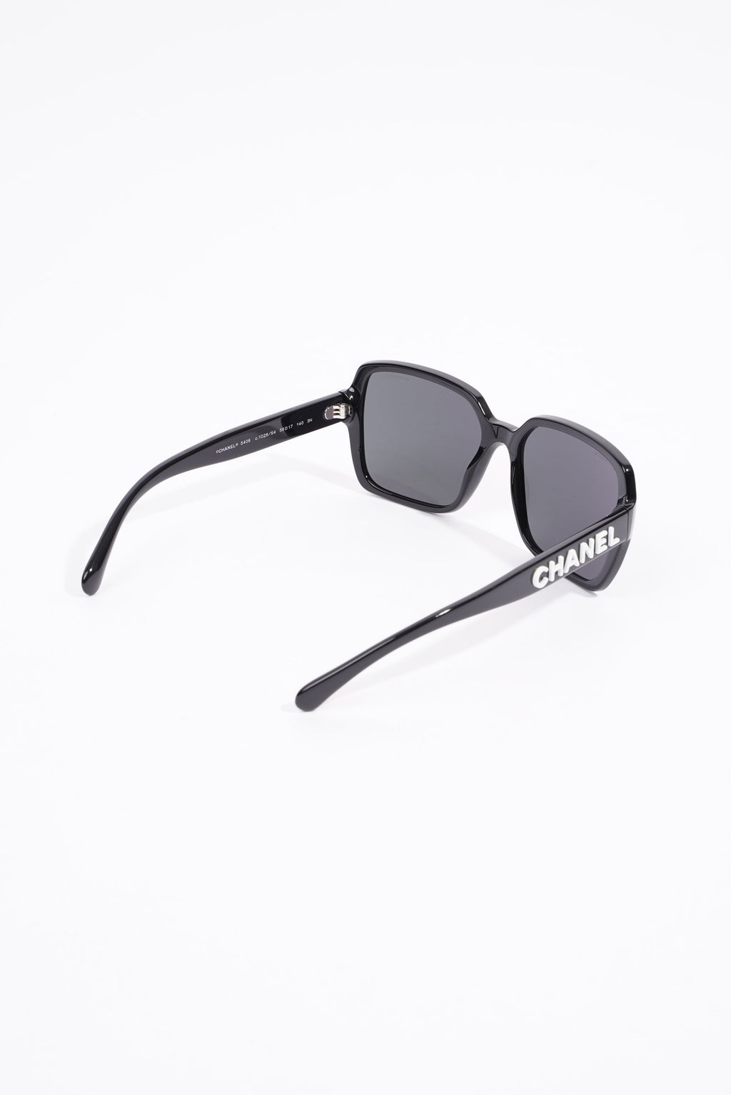 Chanel 5408-A Sunglasses Black Acetate 140