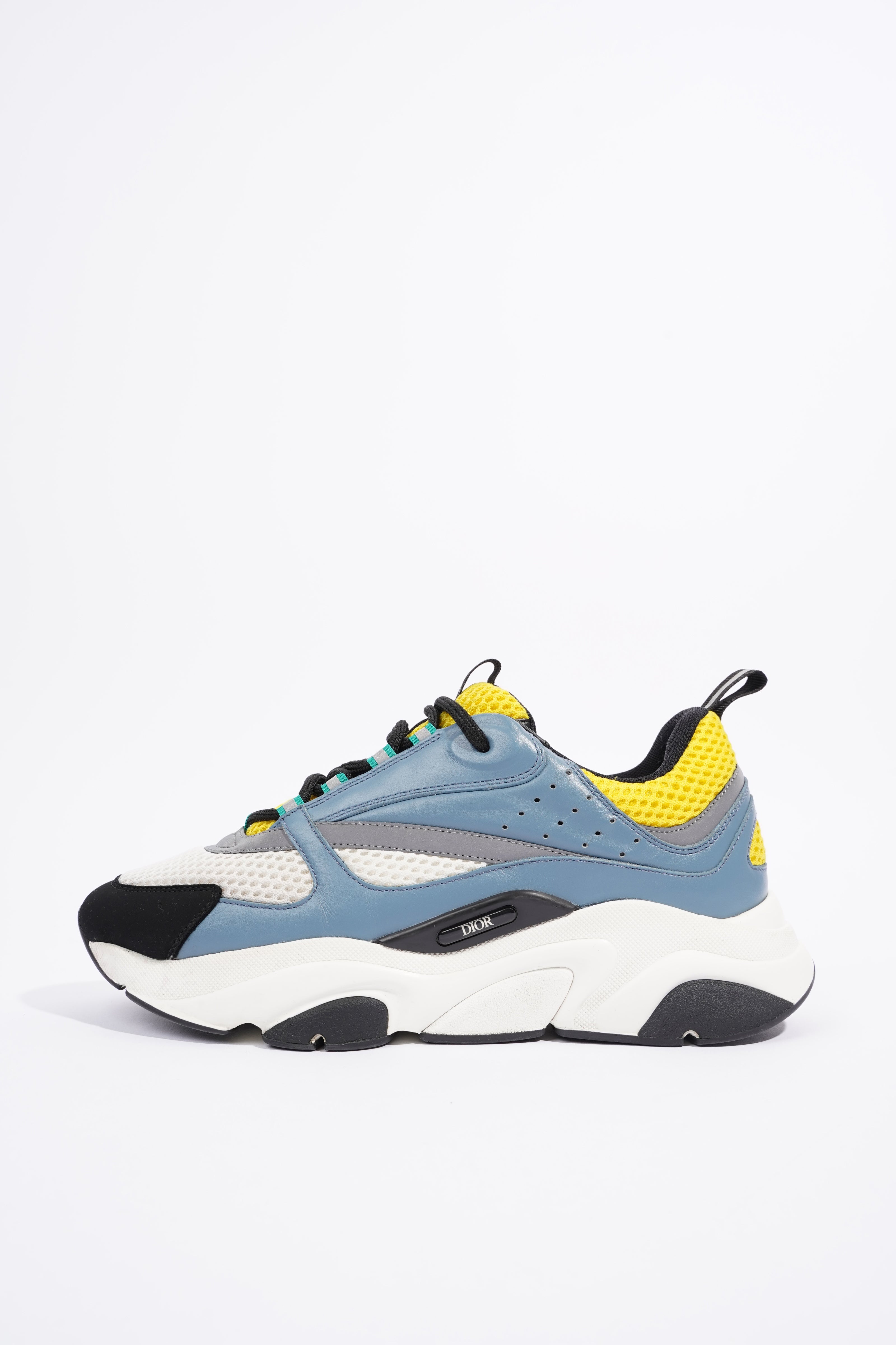 Christian Dior Mens B22 Blue / White / Yellow EU 41 / UK 7