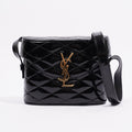 Saint Laurent Womens June Bag Patent Black