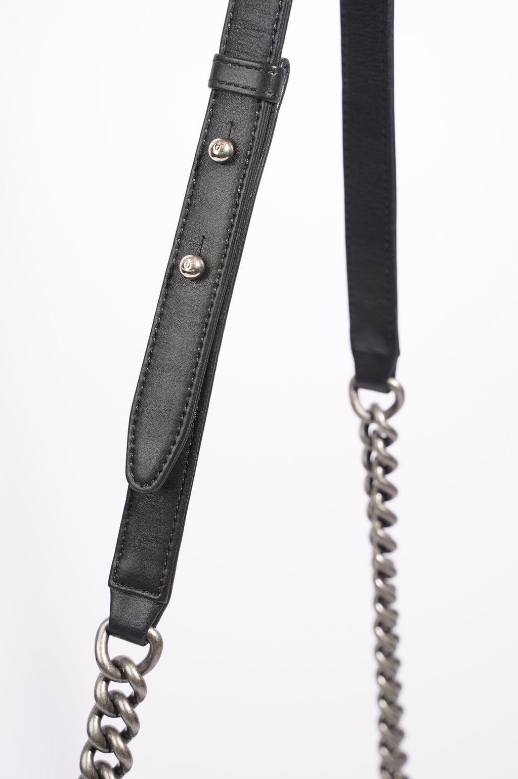 Chanel Boy Bag Black Lambskin Leather