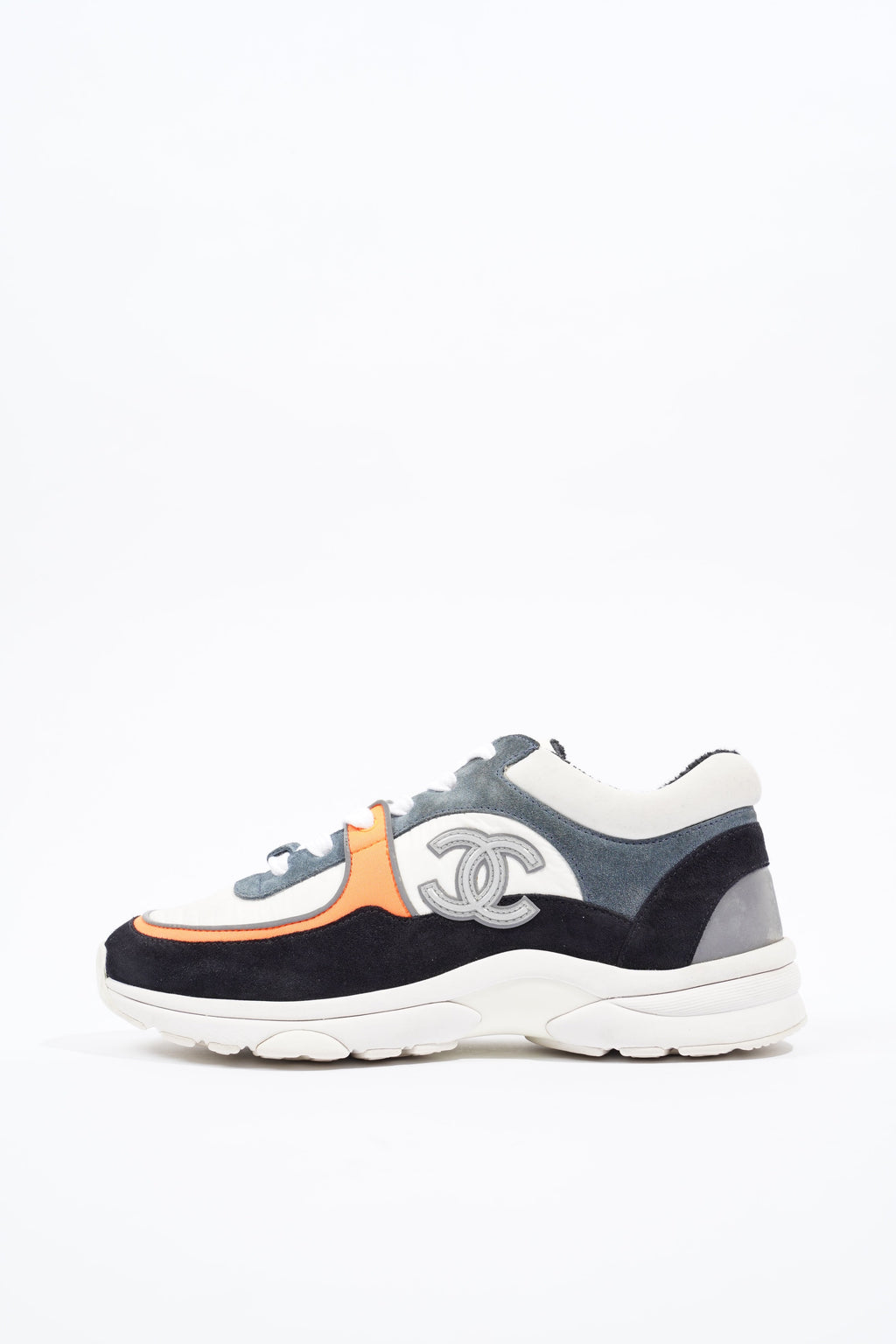 Chanel CC Runner White / Black / Orange EU 37 / UK 4
