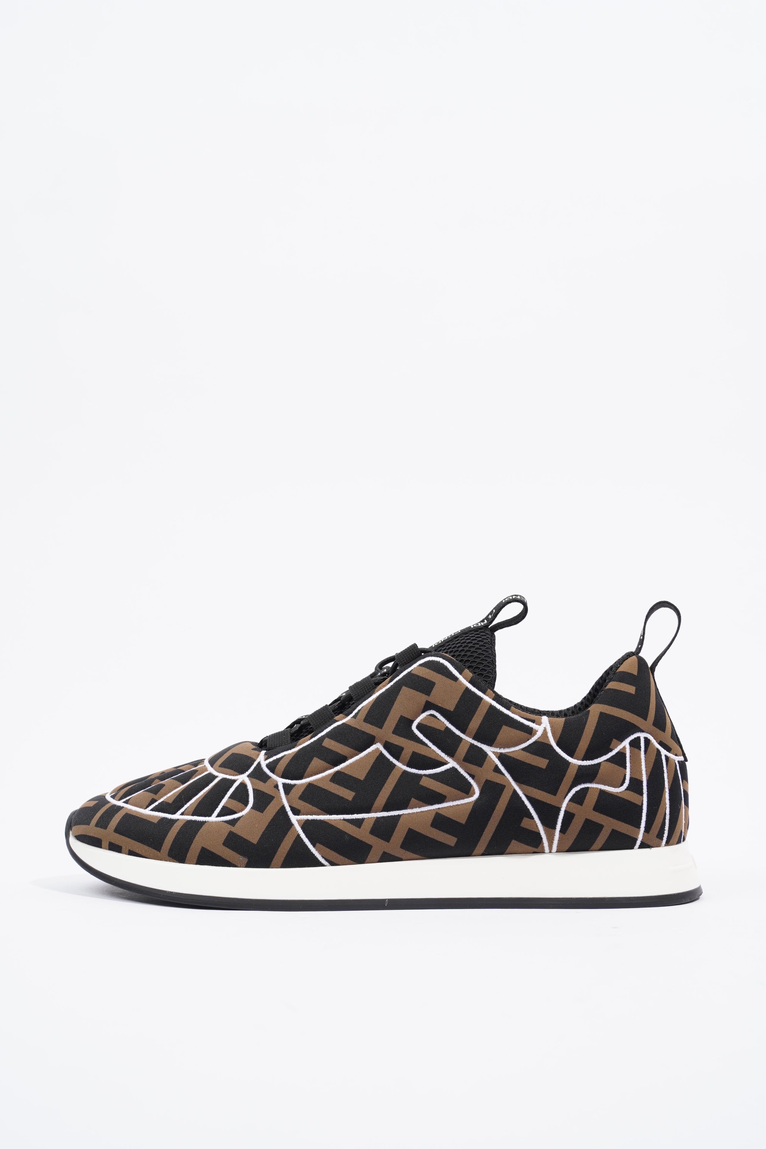 Fendi FF Motif Sneakers Brown EU 36.5 / UK 3.5