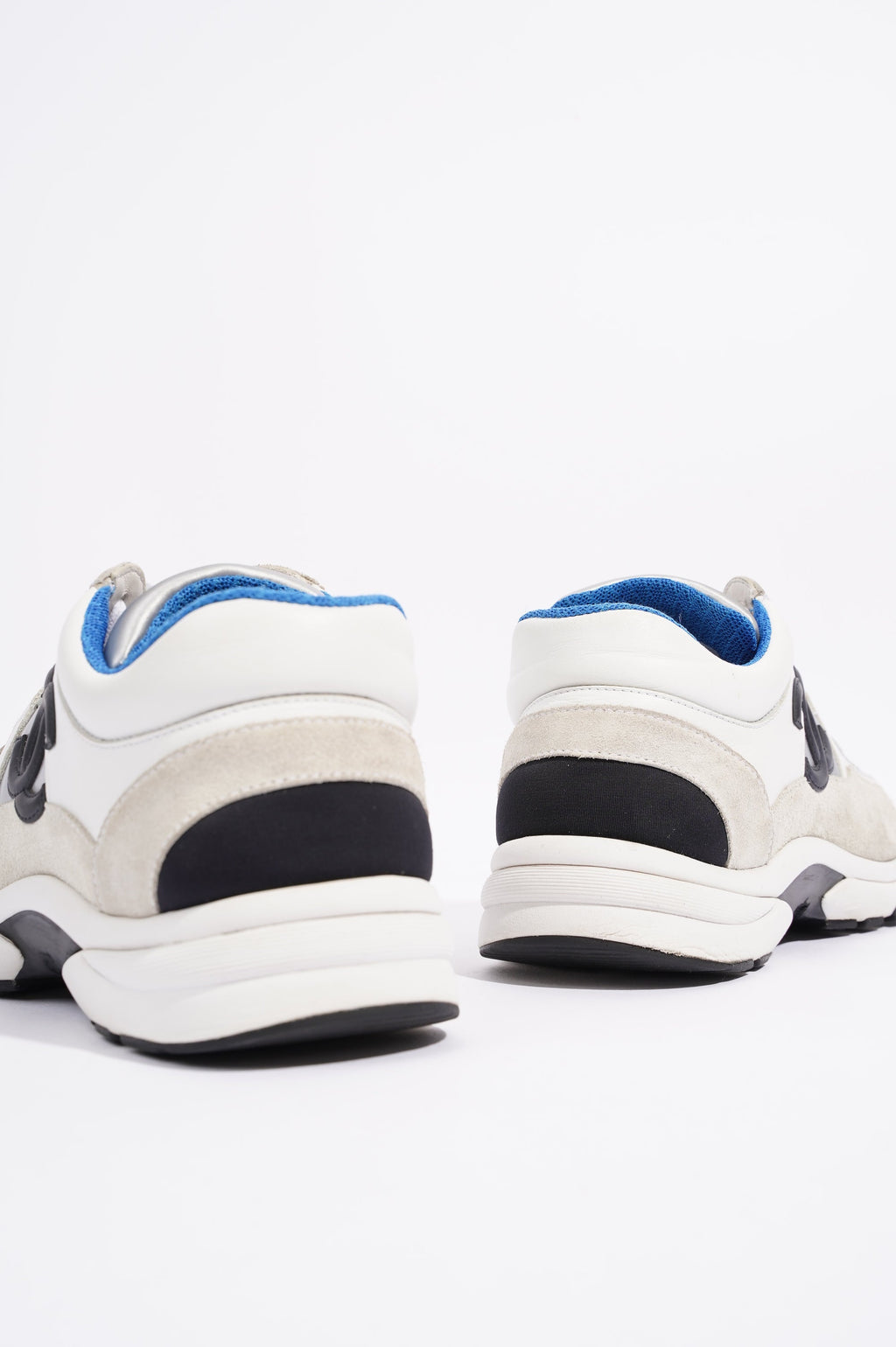 Chanel Womens CC Logo White / Black / Blue EU 36.5 / UK 3.5
