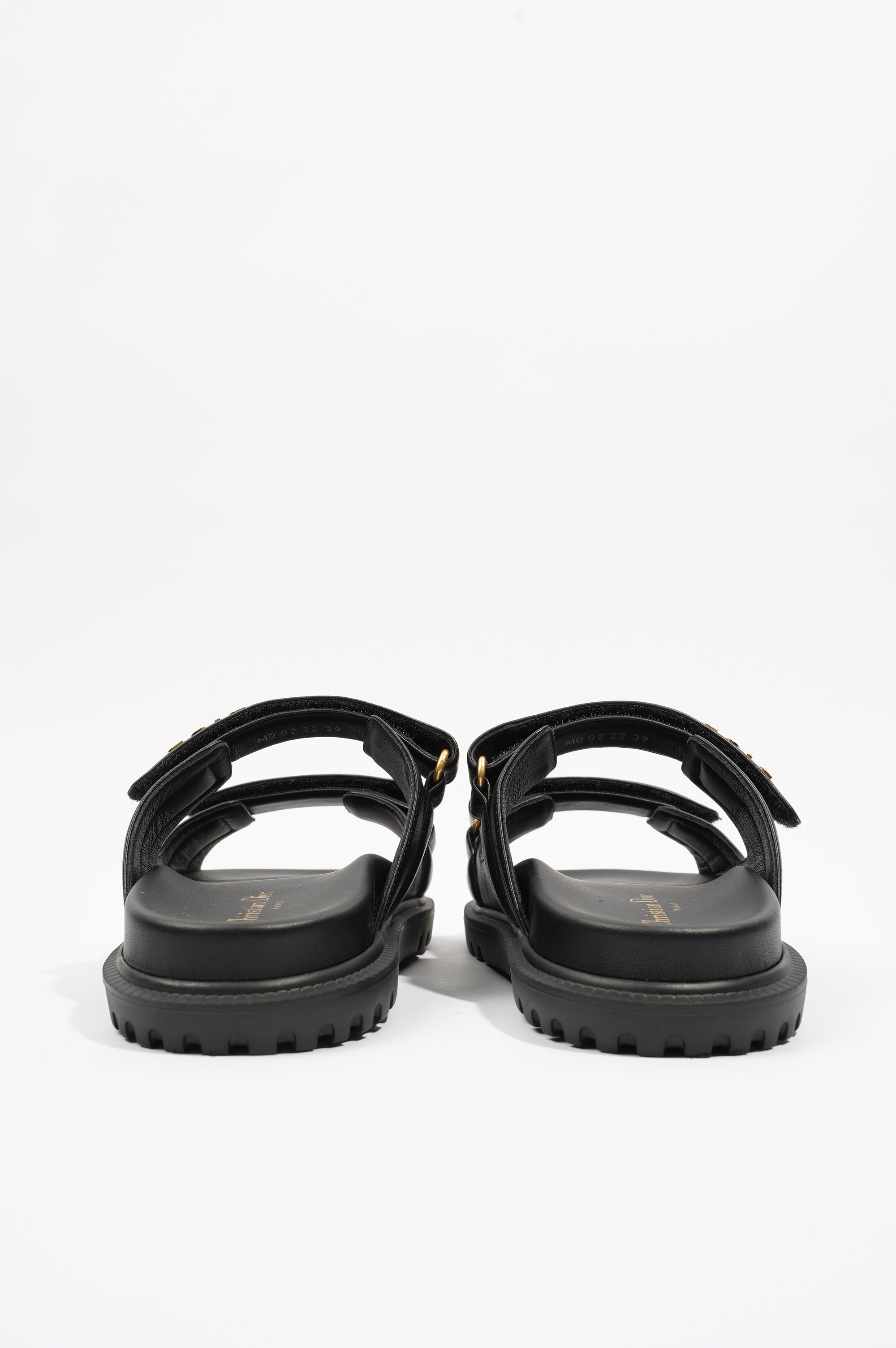 Christian Dior Womens Dioract Slide Black EU 39 / UK 6