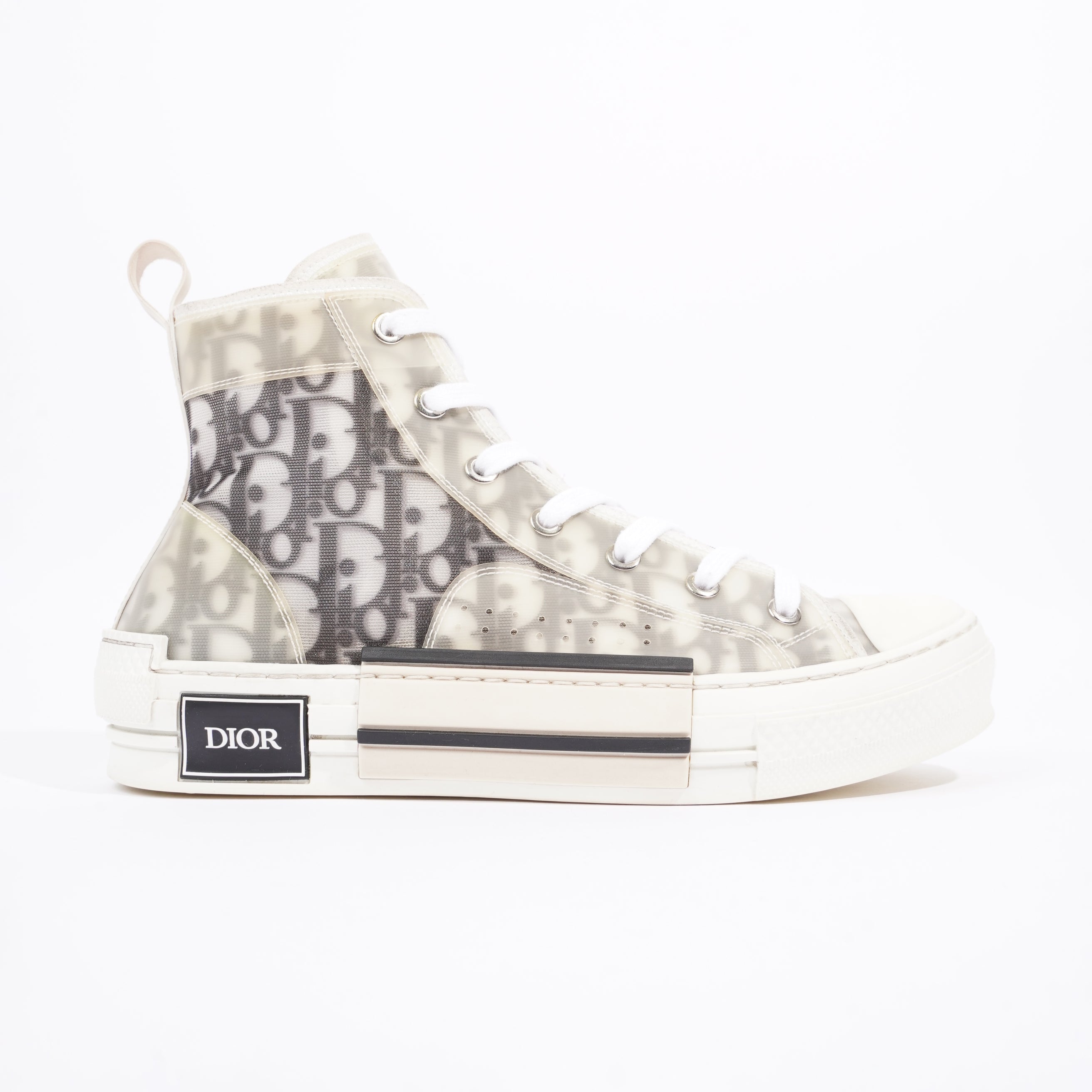 Christian Dior Womens B23 White / Black EU 38 / UK 5