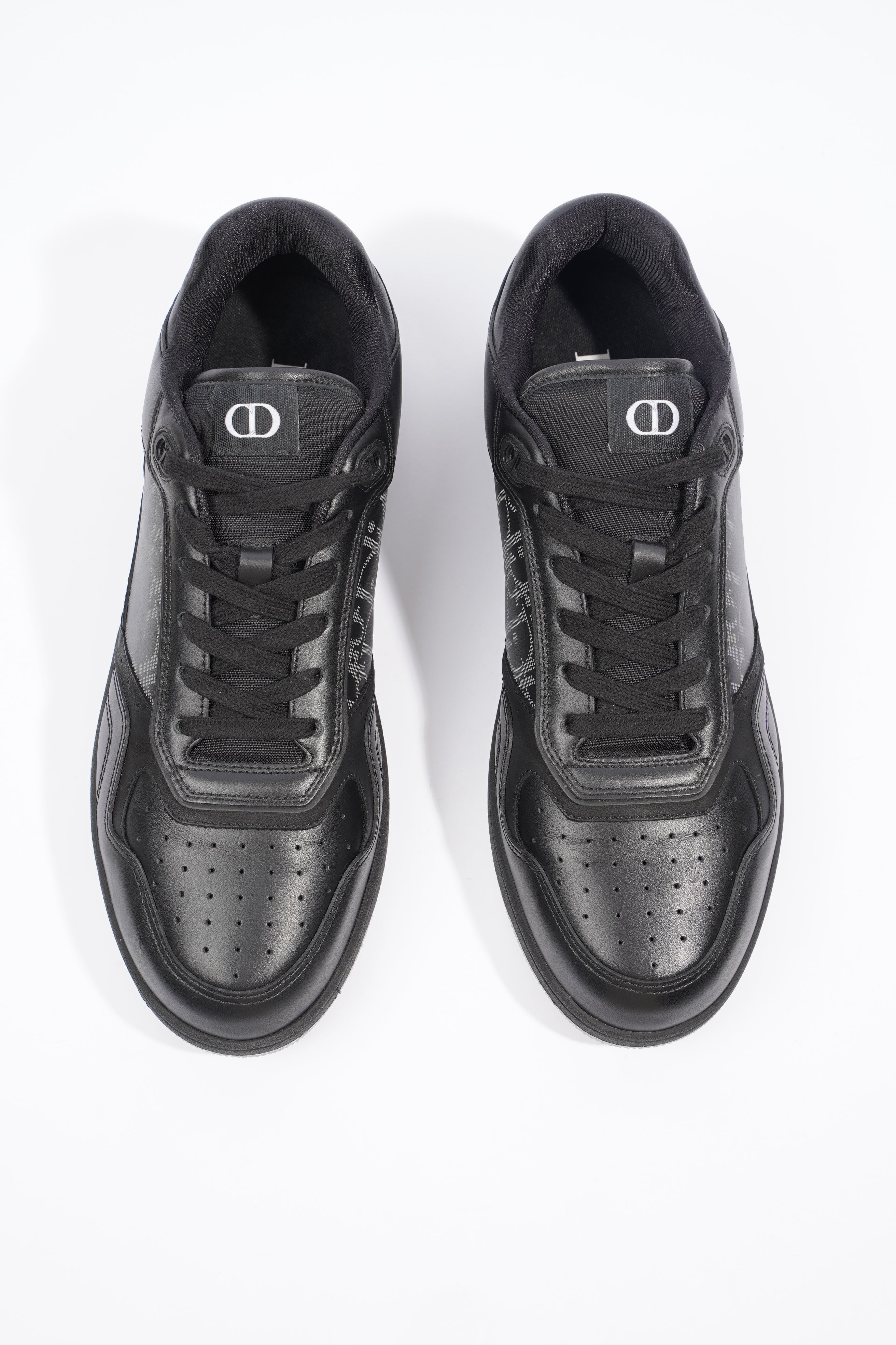 Christian Dior B27 Low Top Black Leather EU 46 / UK 12