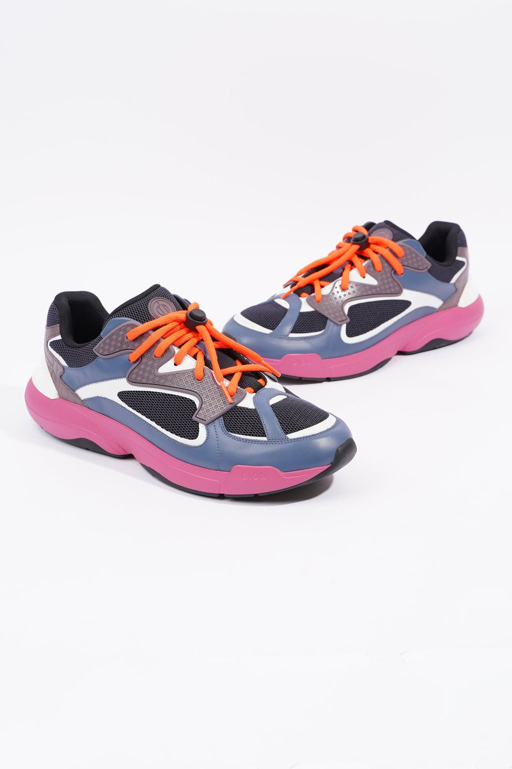 Christian Dior Mens B24 Blue / Pink / White EU 44 / UK 10