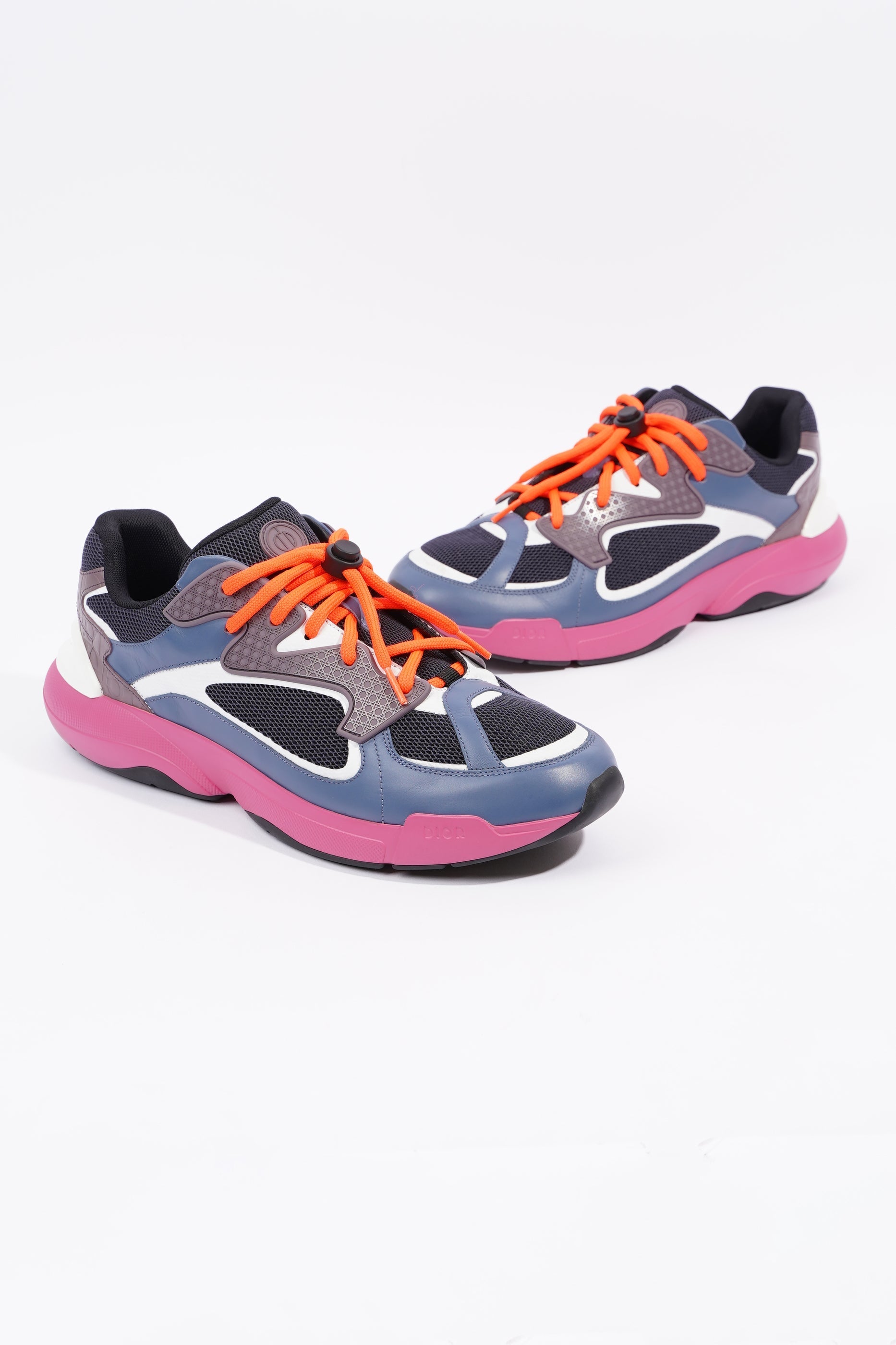 Christian Dior Mens B24 Blue / Pink / White EU 44 / UK 10