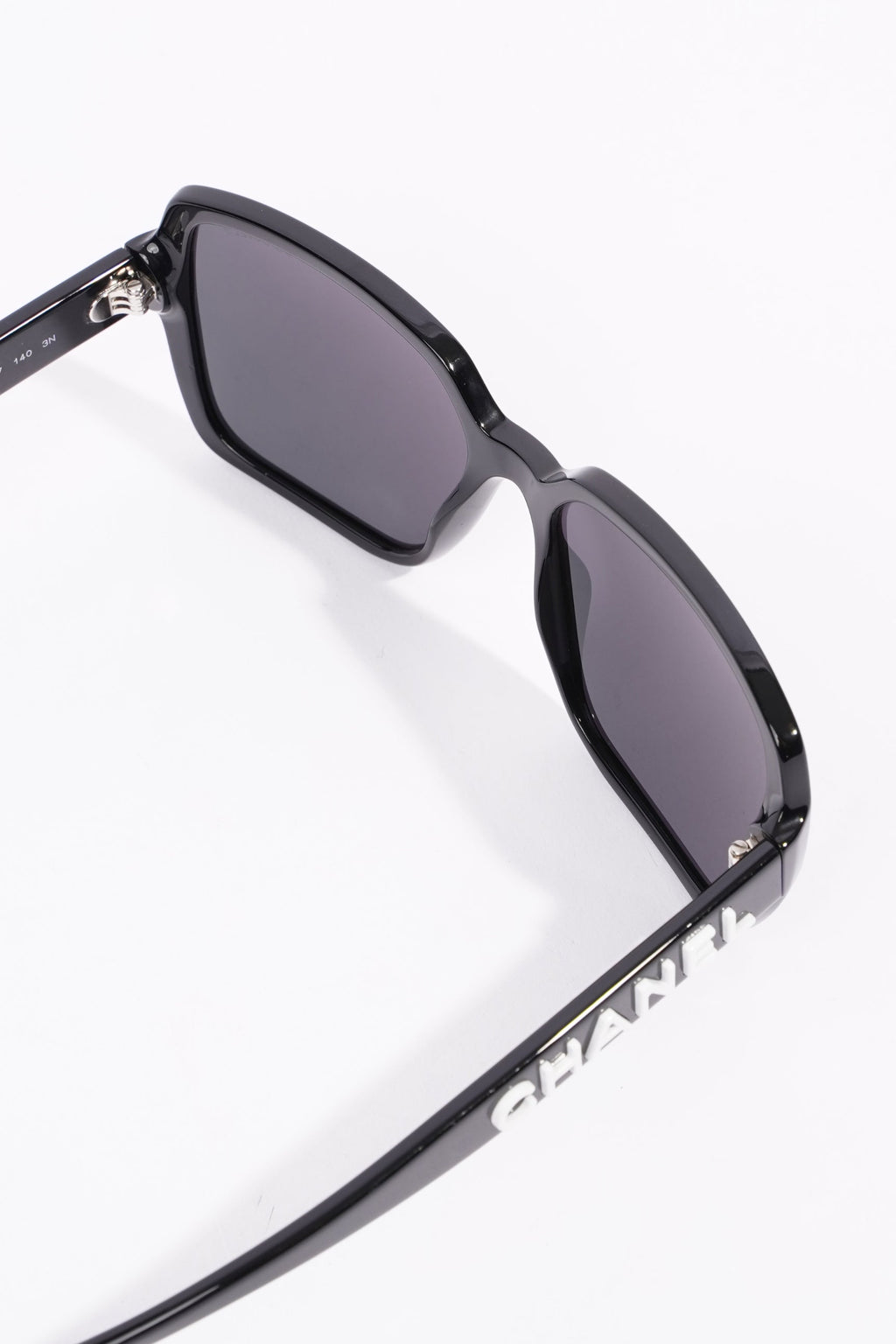 Chanel 5408-A Sunglasses Black Acetate 140