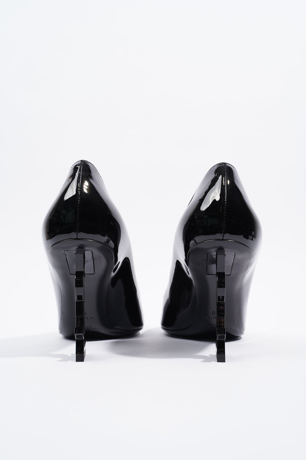 Saint Laurent Opyum Pump 85 Patent Black EU 40 / UK 7