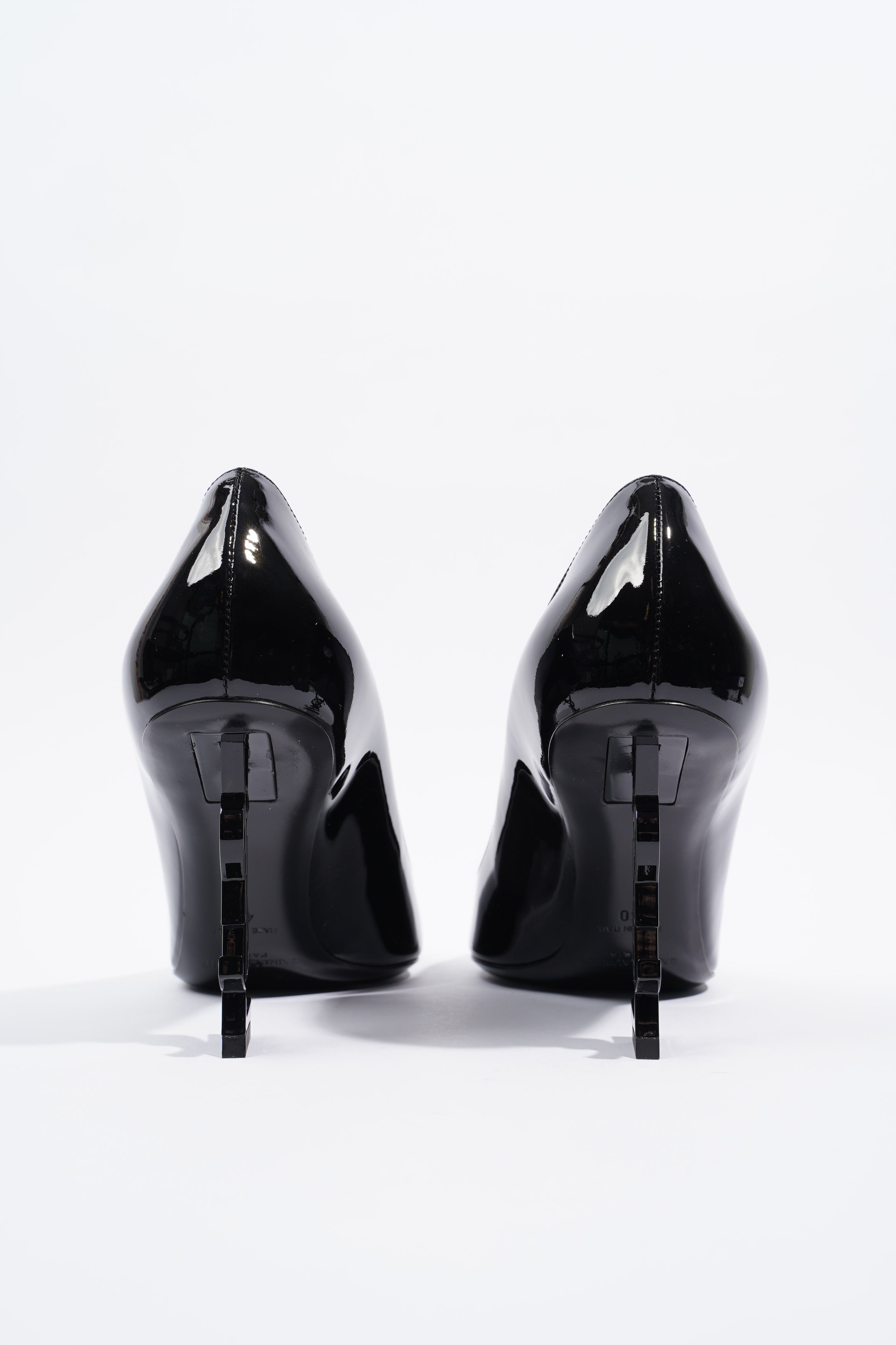 Saint Laurent Opyum Pump 85 Patent Black EU 40 / UK 7