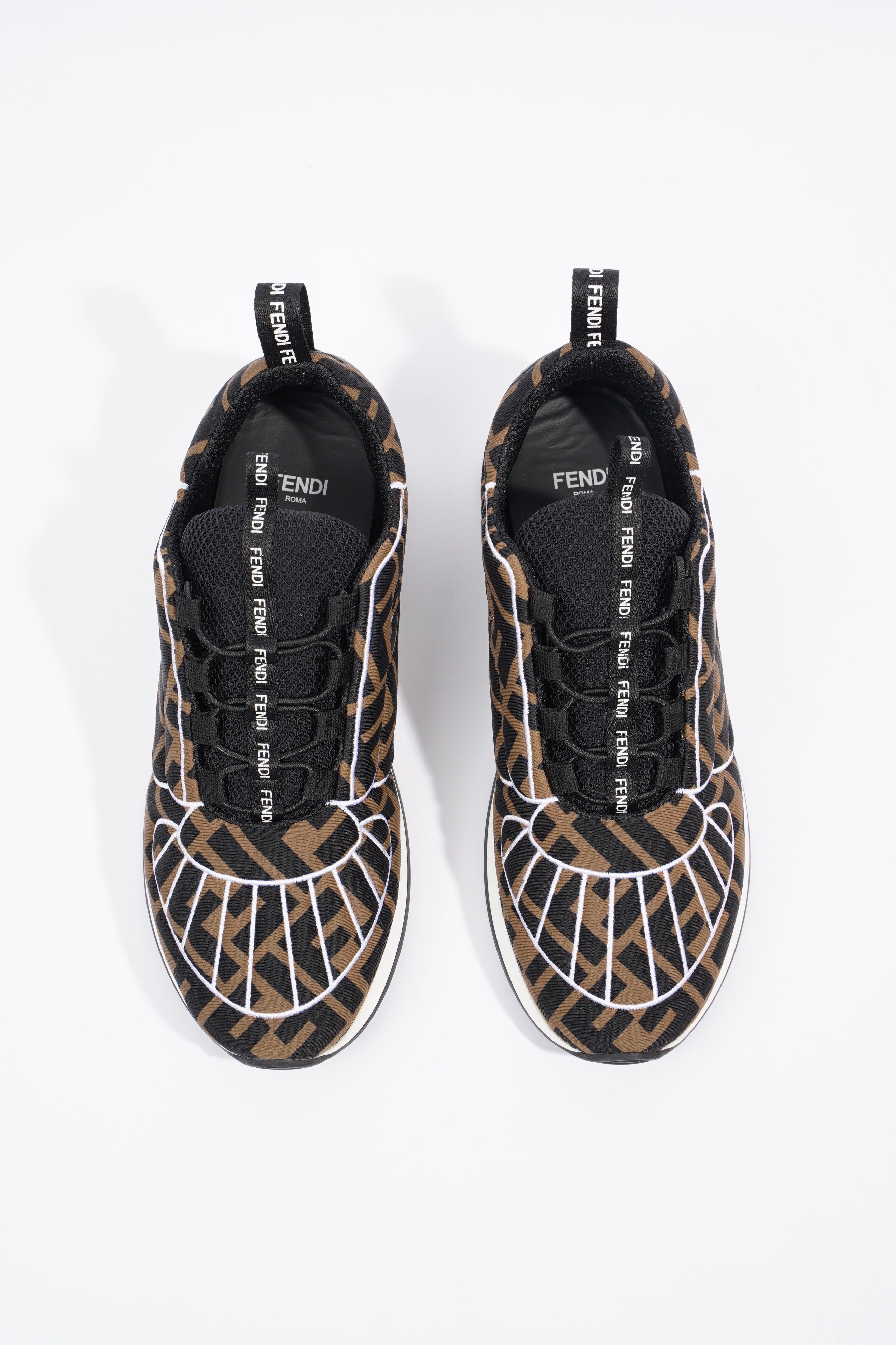 Fendi FF Motif Sneakers Brown EU 36.5 / UK 3.5