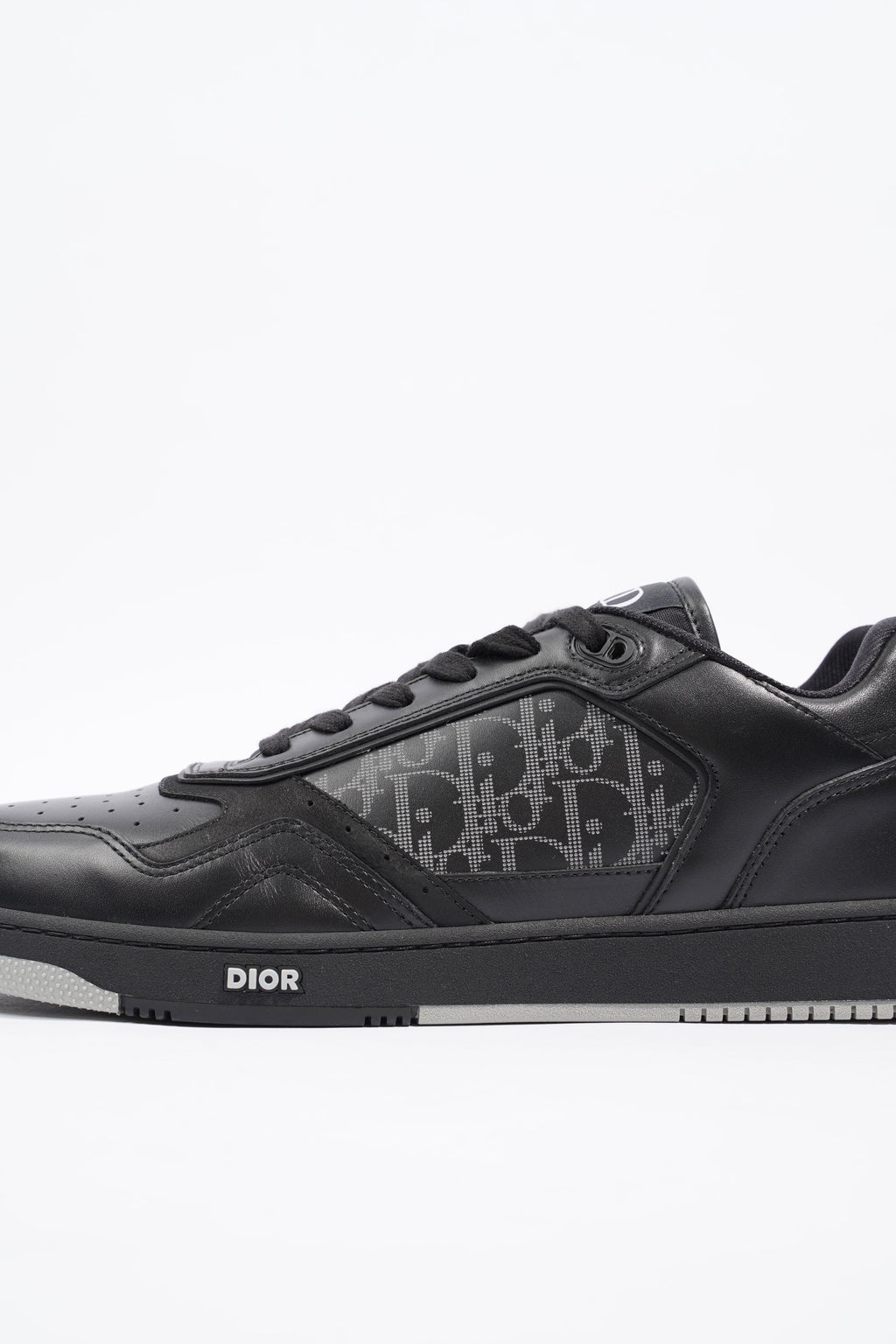 Christian Dior B27 Low Top Black Leather EU 46 / UK 12