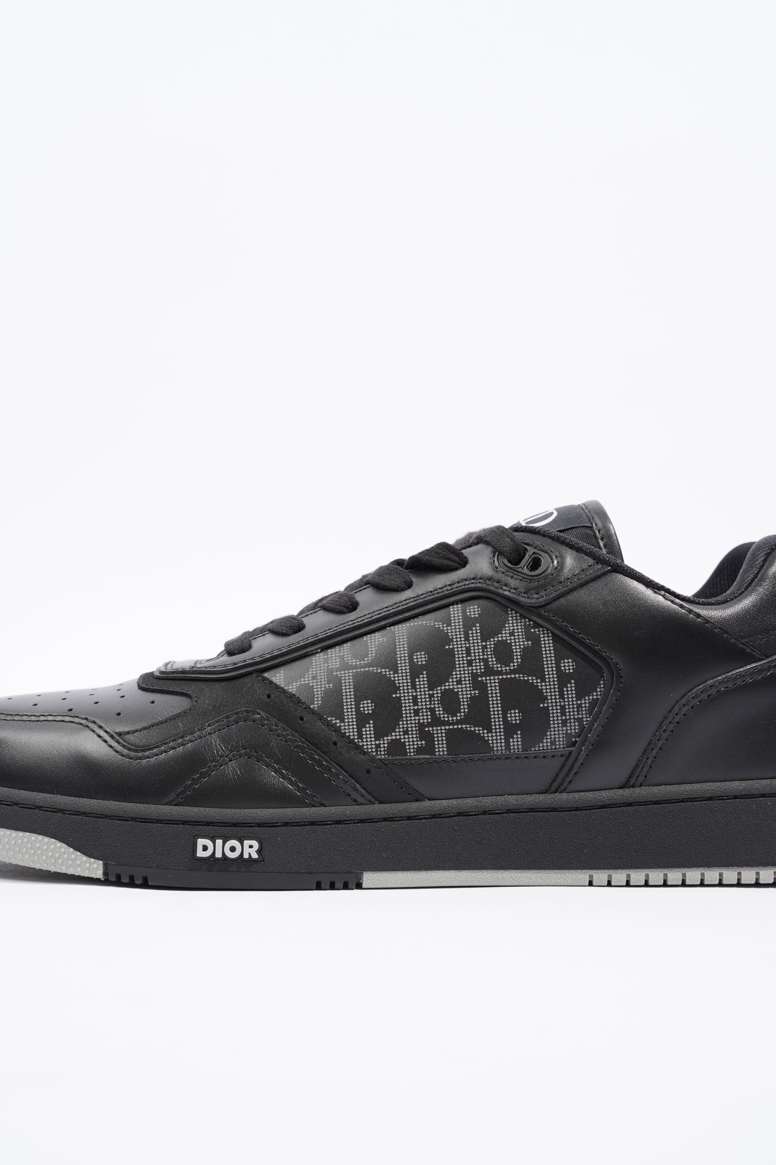 Christian Dior B27 Low Top Black Leather EU 46 / UK 12