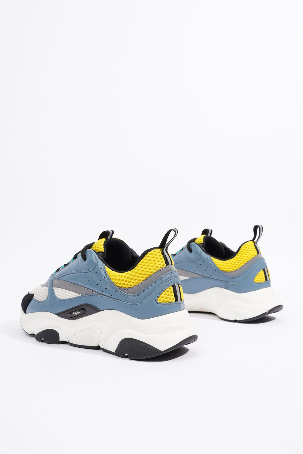 Christian Dior Mens B22 Blue / White / Yellow EU 41 / UK 7