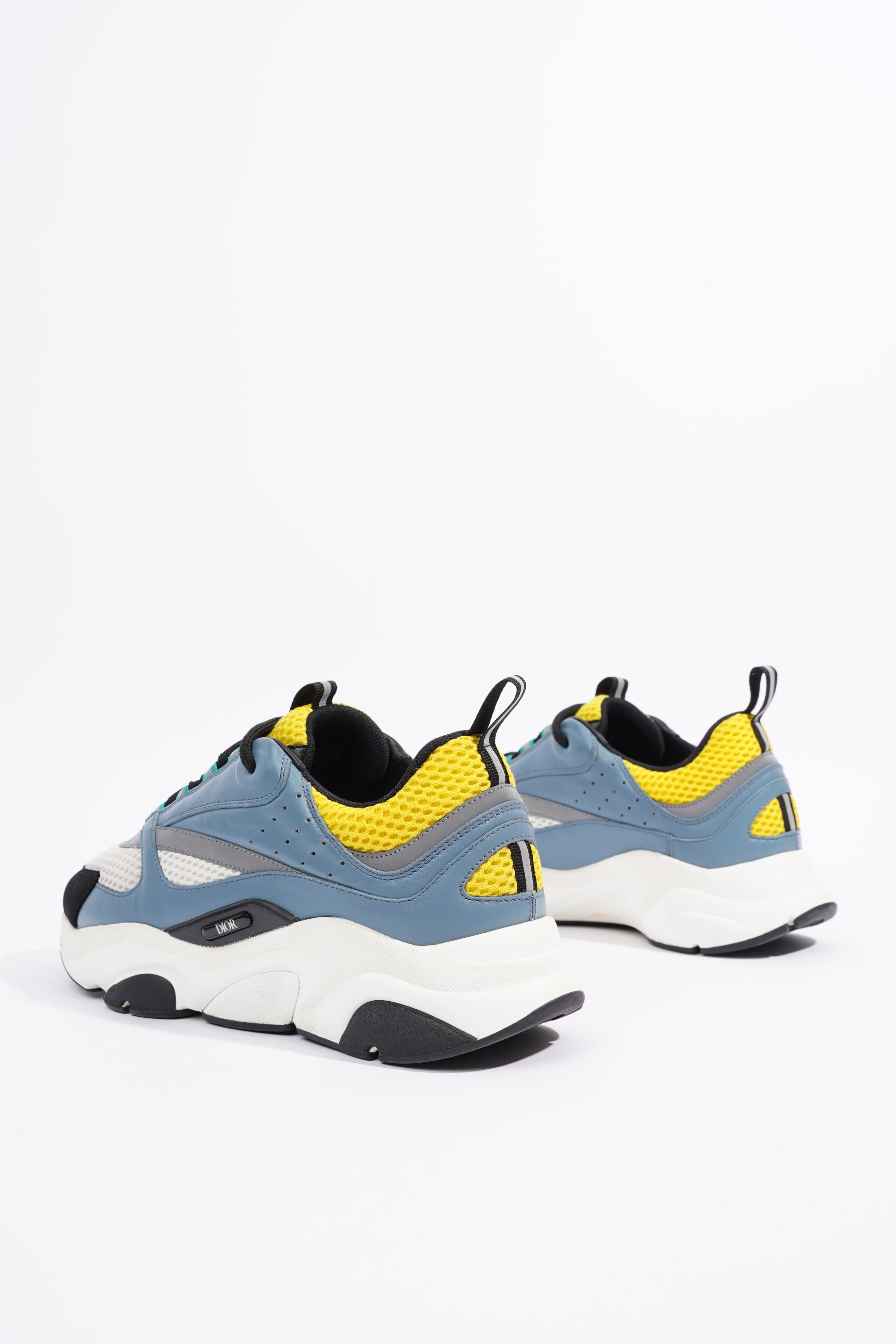 Christian Dior Mens B22 Blue / White / Yellow EU 41 / UK 7