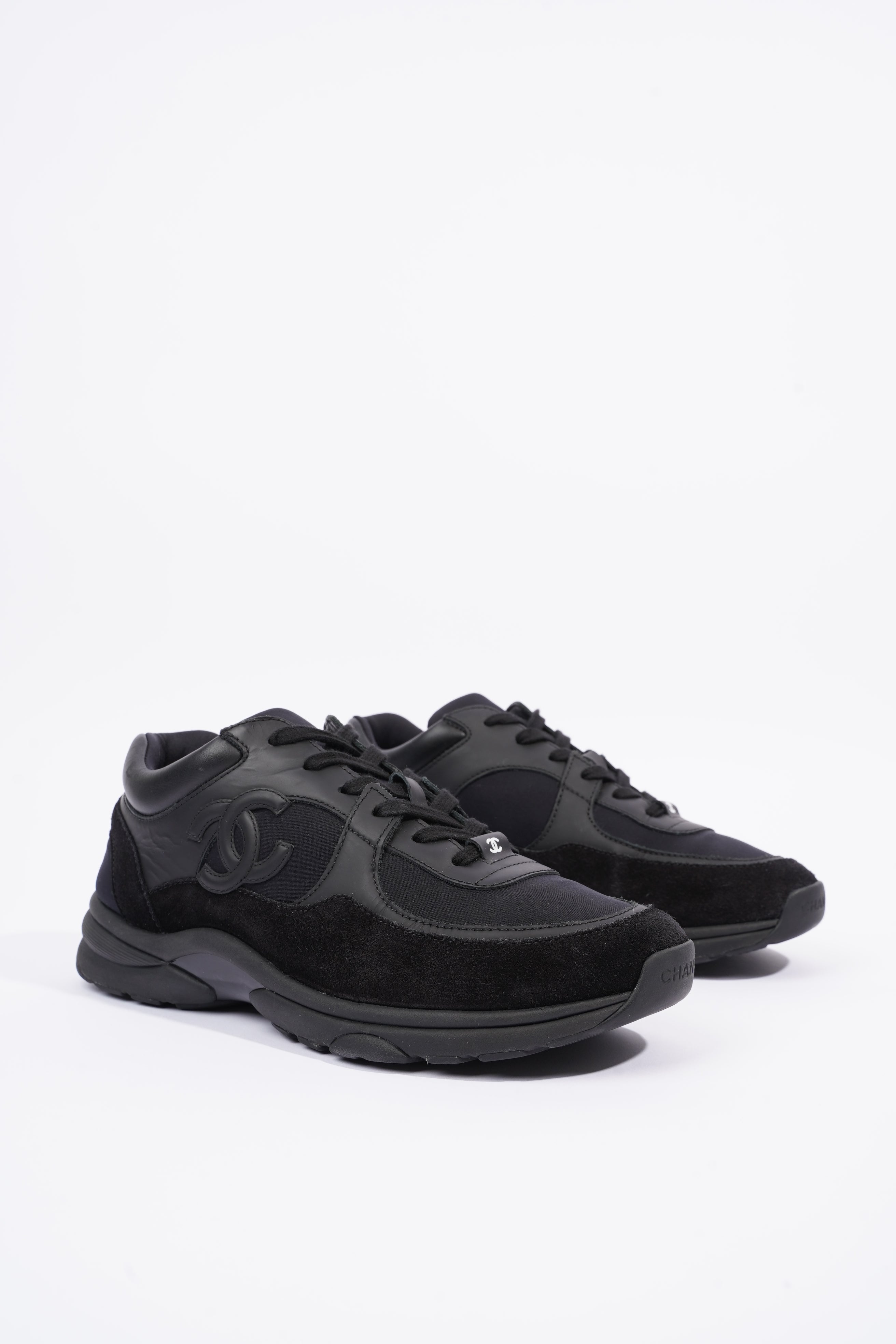 Chanel Womens CC Logo Black EU 40 / UK 7
