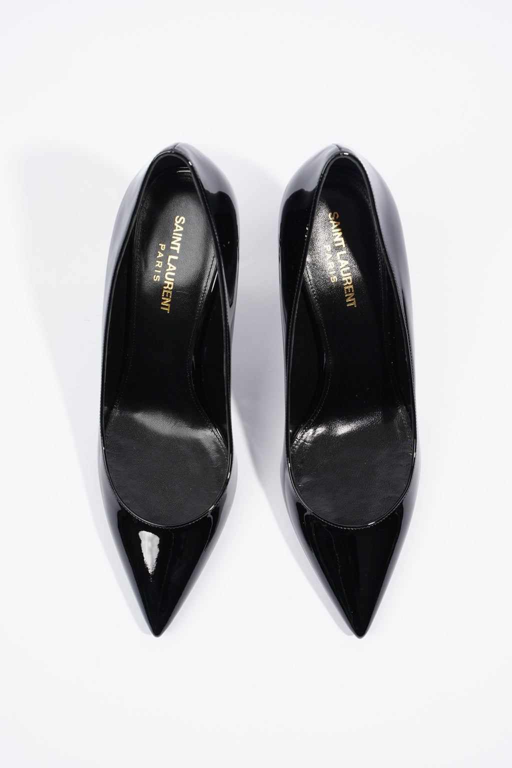 Saint Laurent Opyum Pump 85 Patent Black EU 40 / UK 7