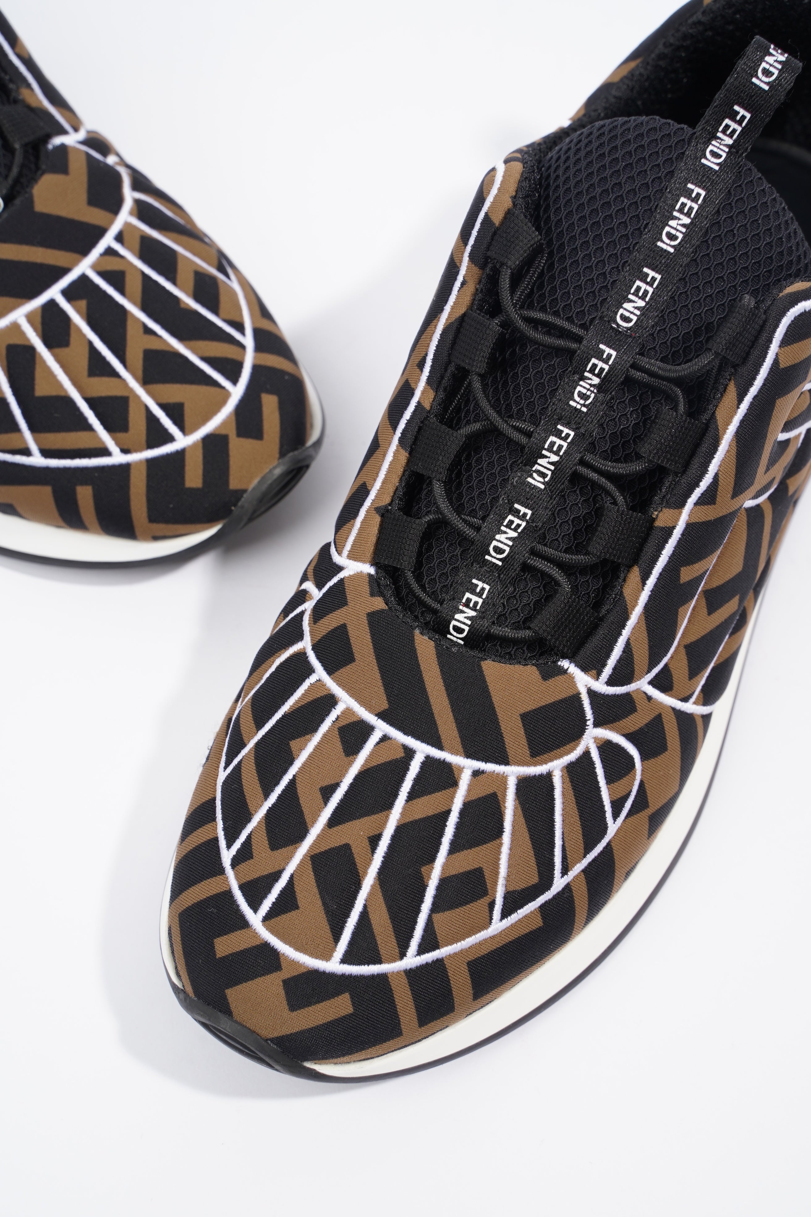 Fendi FF Motif Sneakers Brown EU 36.5 / UK 3.5