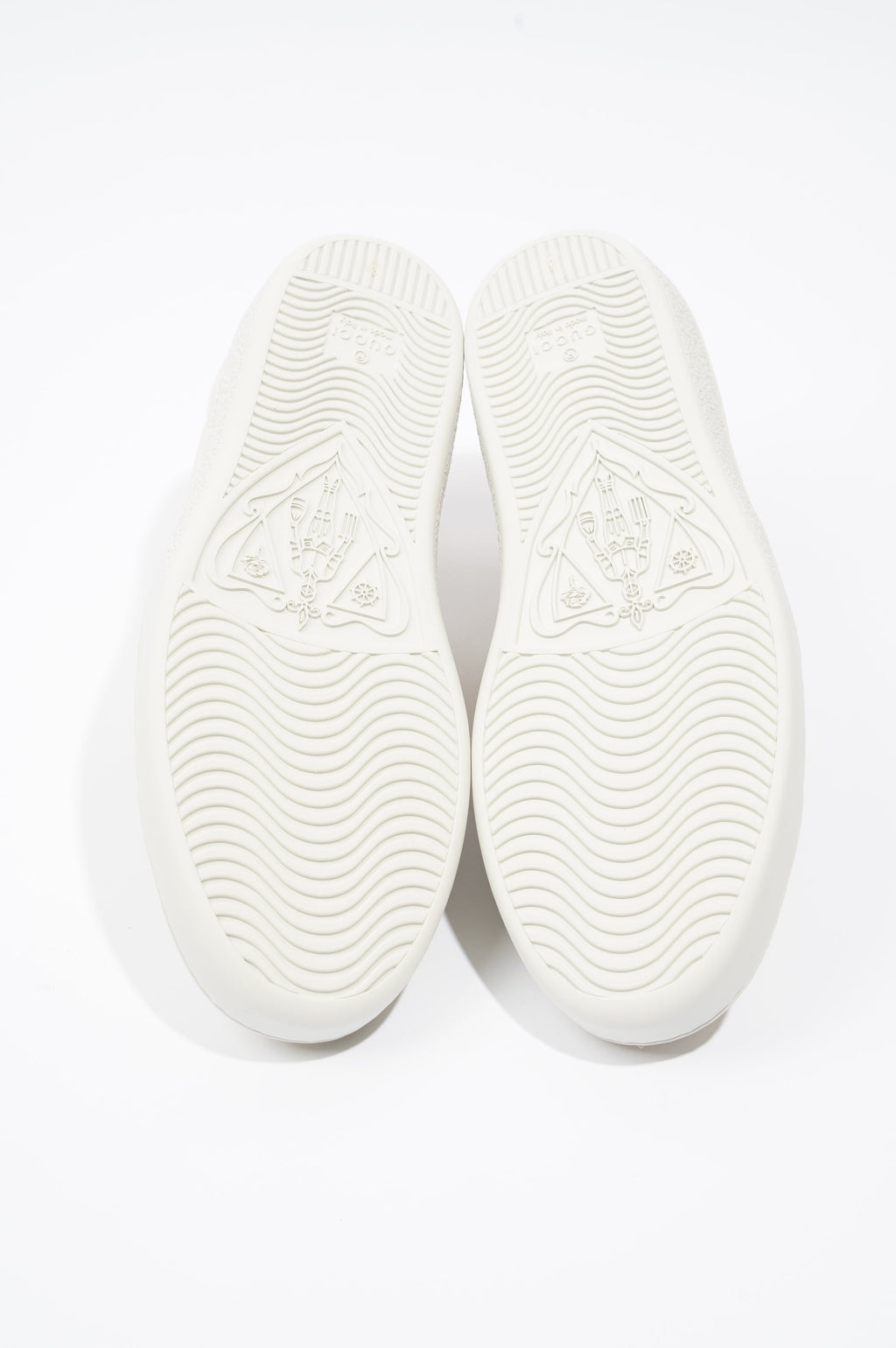 Gucci Womens Ace Stripe White / Red EU 37 / UK 4