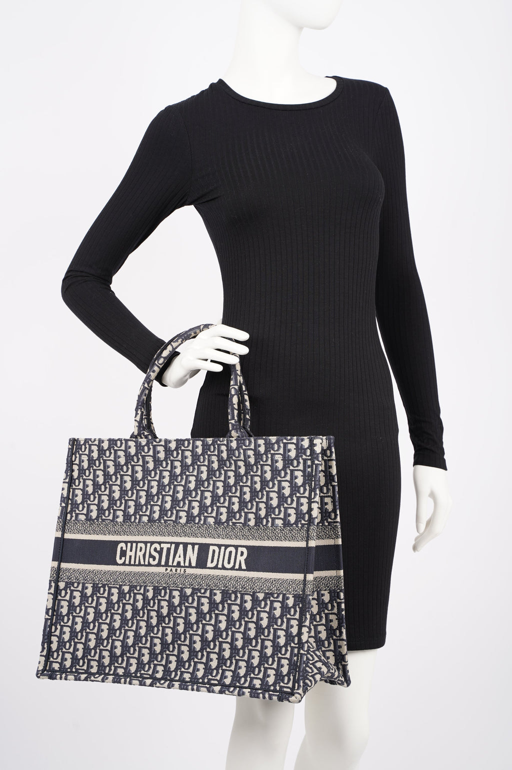 Christian Dior Womens Book Tote Oblique Large