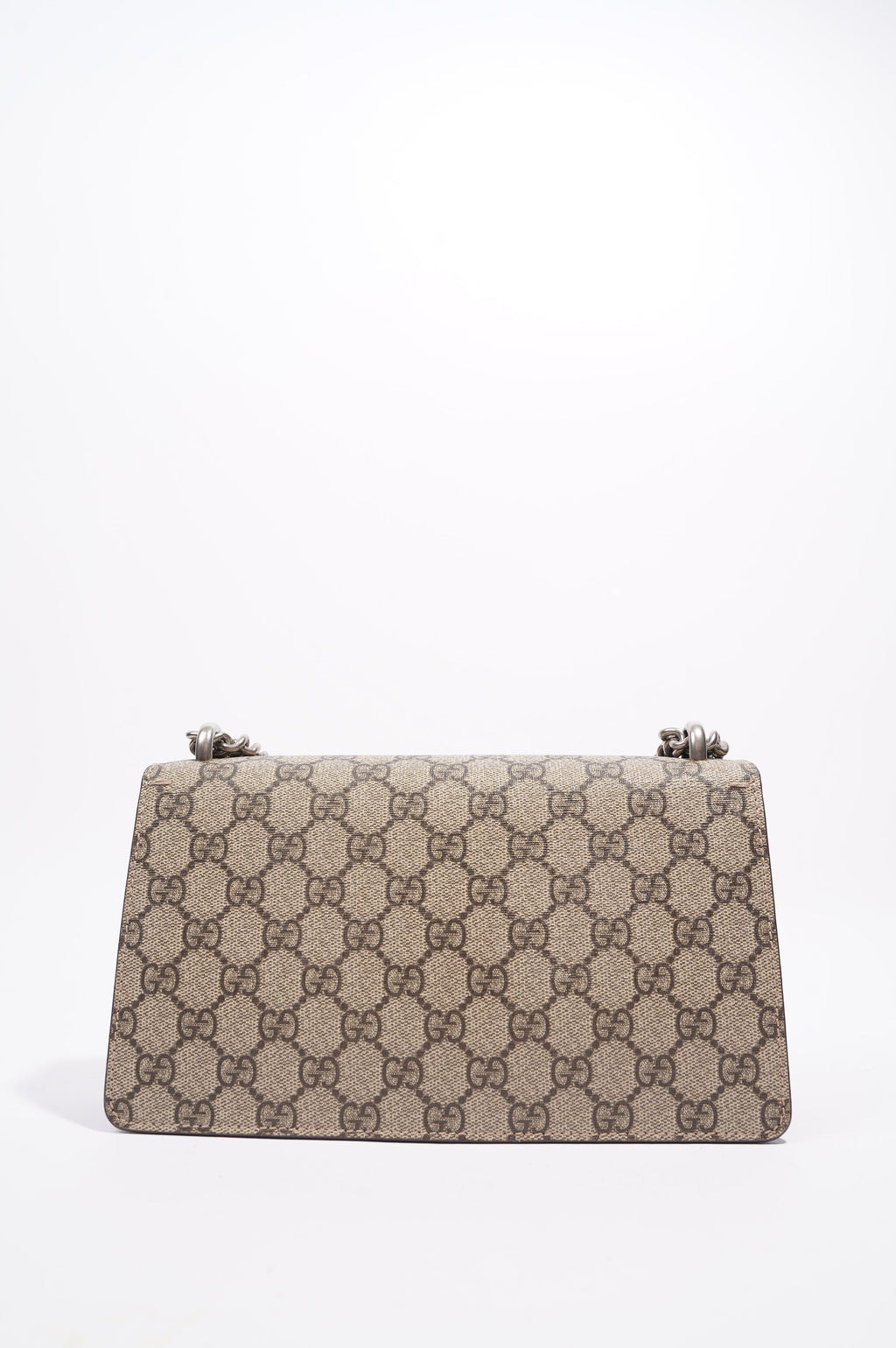 Gucci Womens Dionysus GG Rectangular Bag Supreme Canvas Small