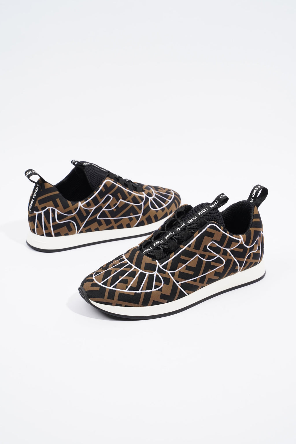 Fendi FF Motif Sneakers Brown EU 36.5 / UK 3.5