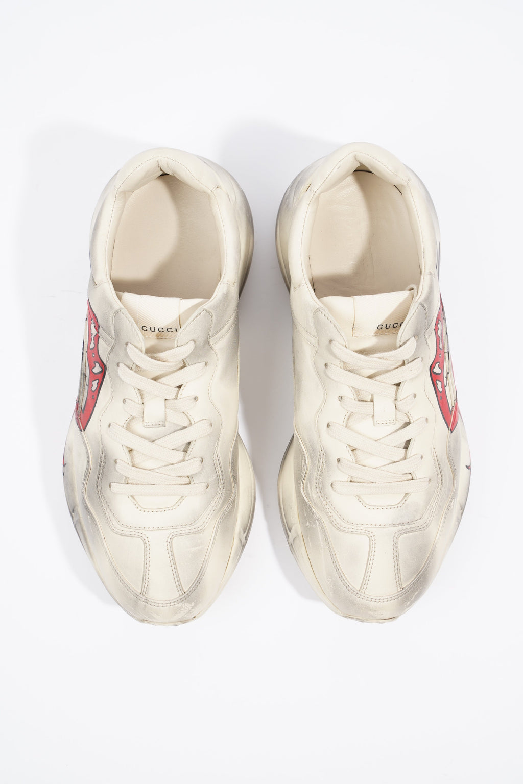 Gucci Rhyton Ivory / Red EU 41 / UK 7