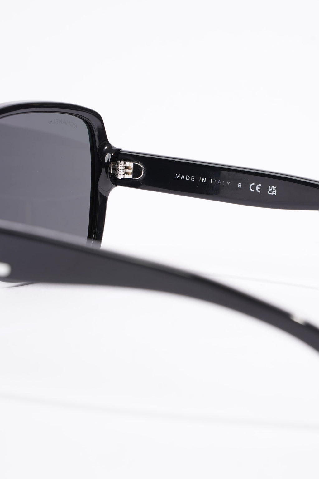 Chanel 5408-A Sunglasses Black Acetate 140