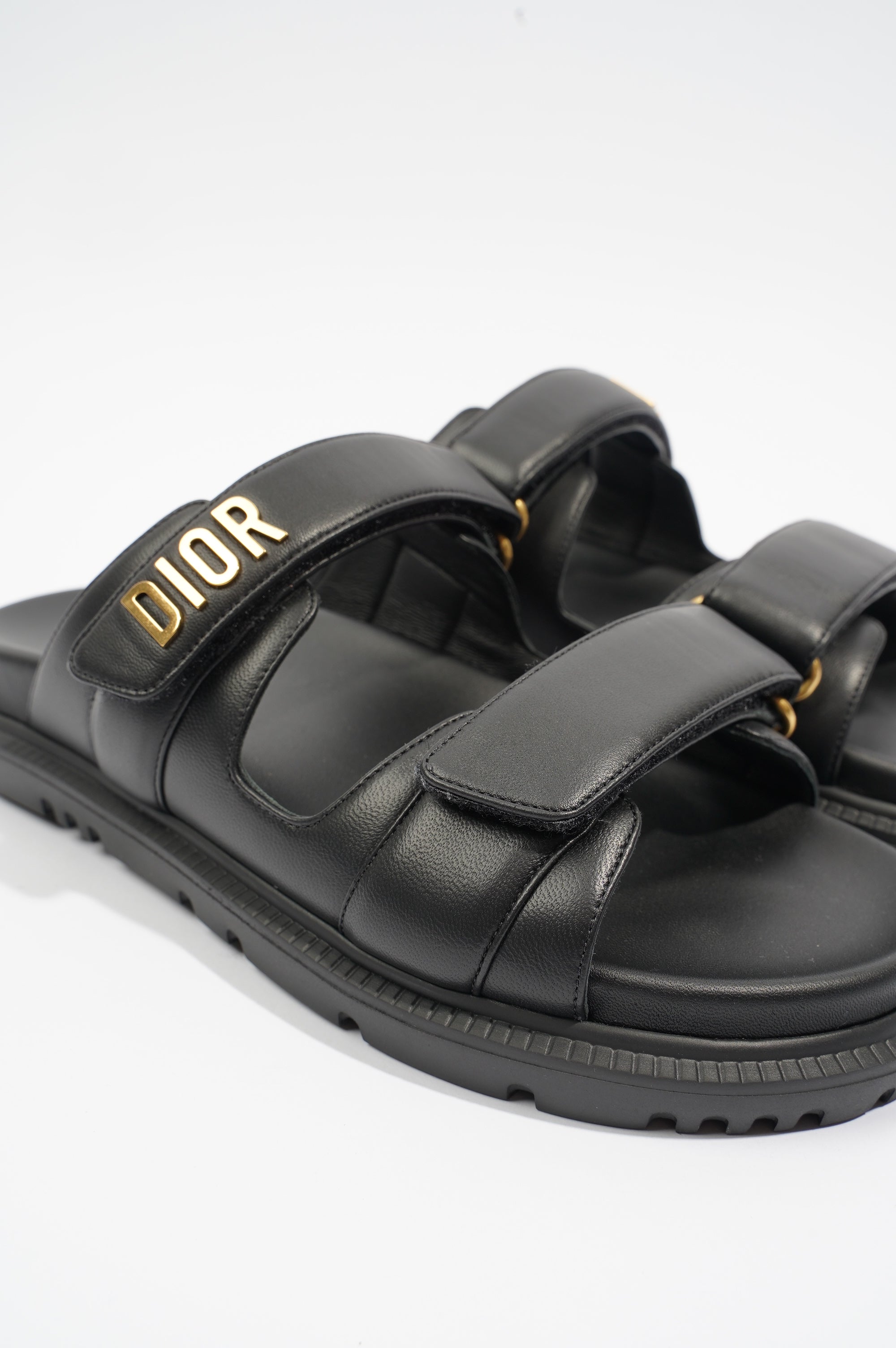 Christian Dior Womens Dioract Slide Black EU 39 / UK 6