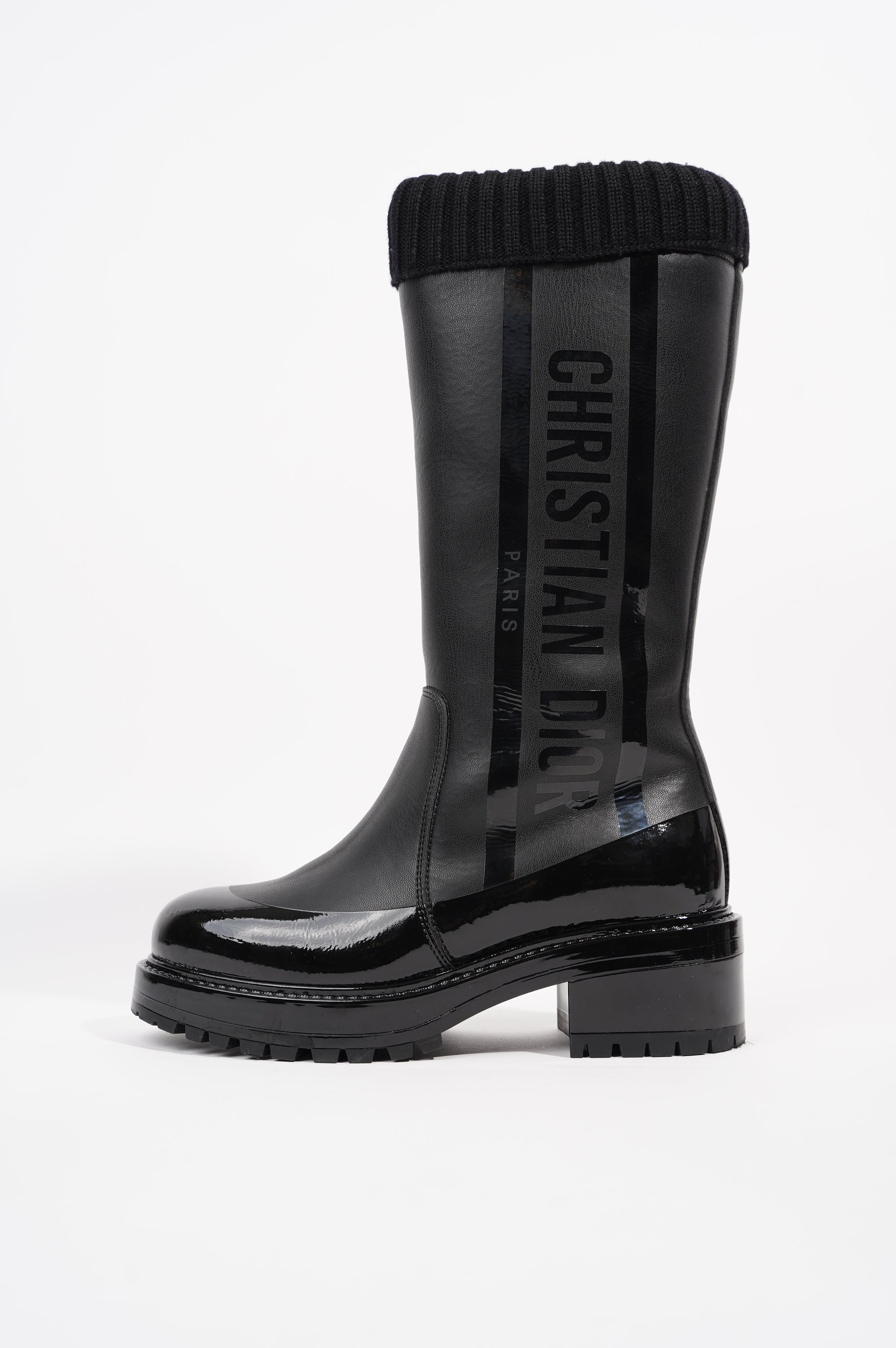 Christian Dior Womens Boot Black EU 37 / UK 4