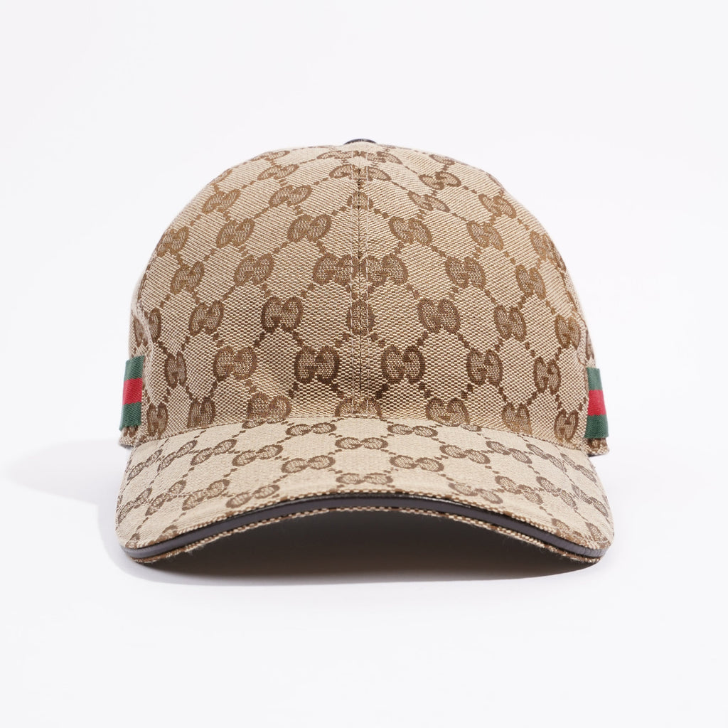 Gucci Mens Orginal GG Canvas Baseball Hat Supreme