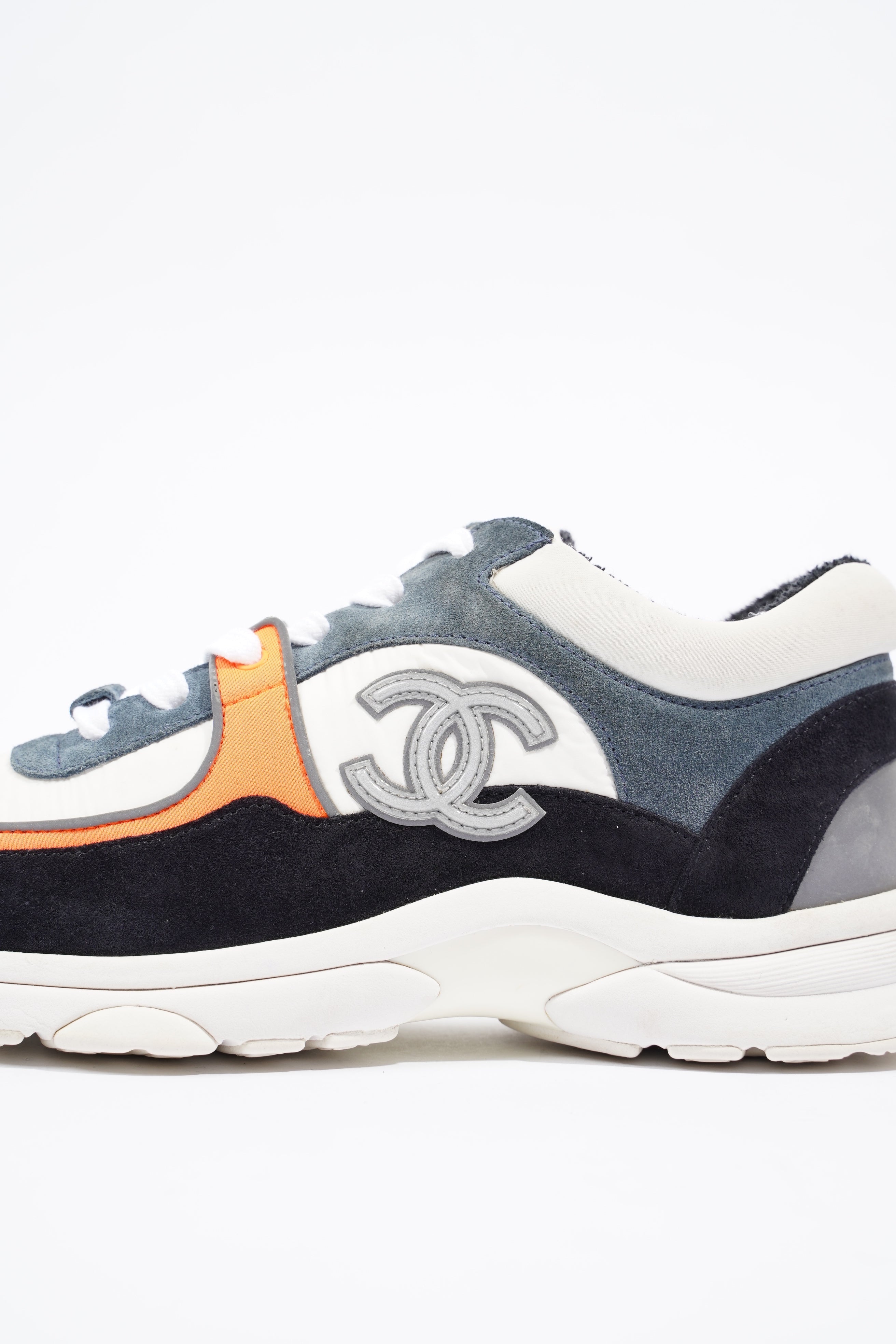 Chanel CC Runner White / Black / Orange EU 37 / UK 4