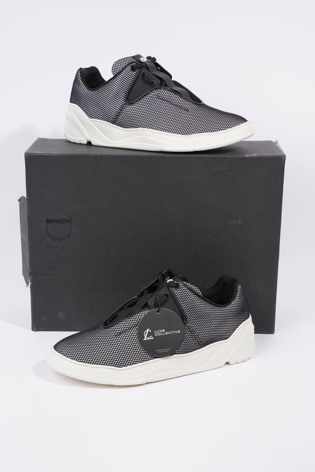 Christian Dior Mens B17 Runner Black / White EU 39 / UK 5