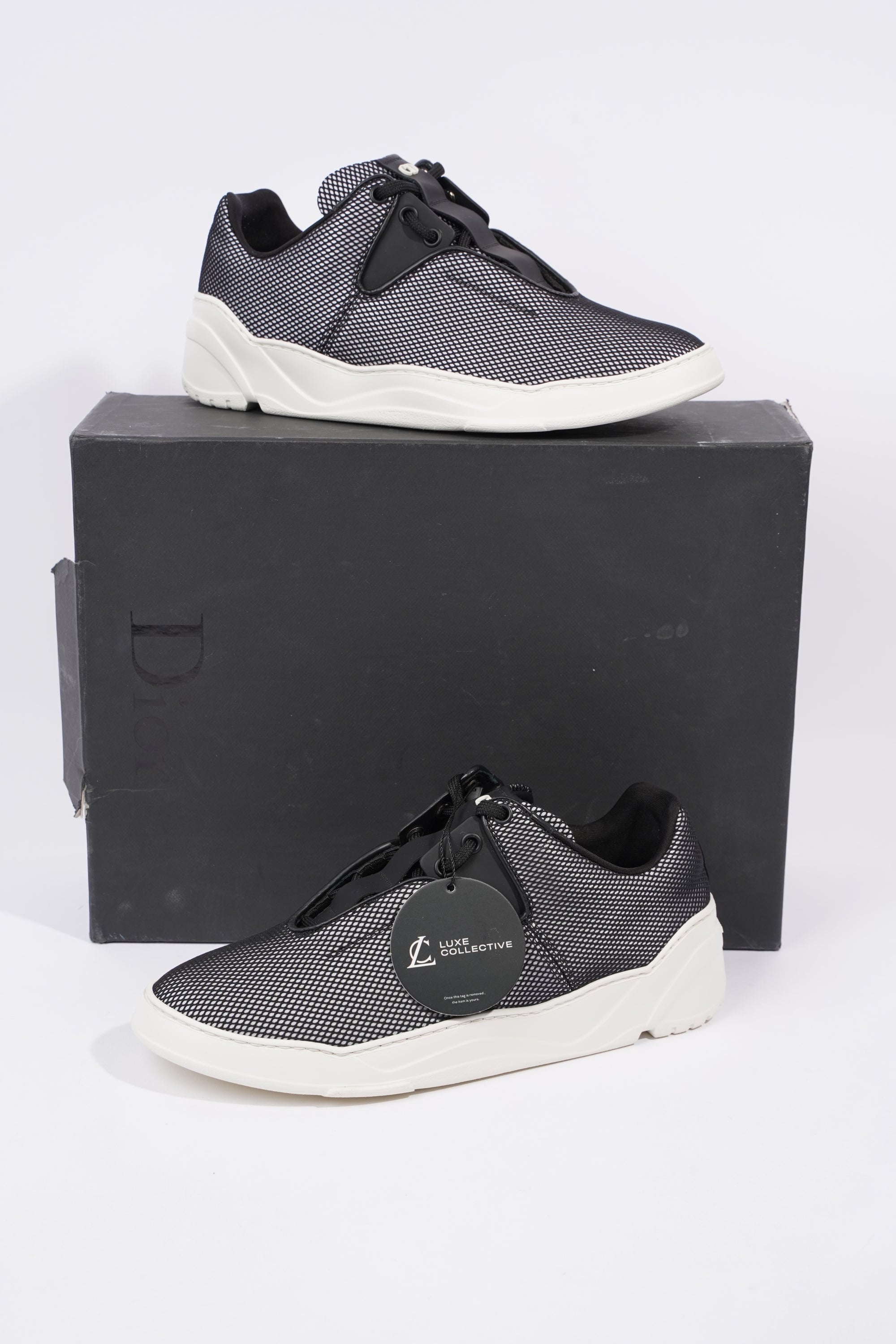 Christian Dior Mens B17 Runner Black / White EU 39 / UK 5