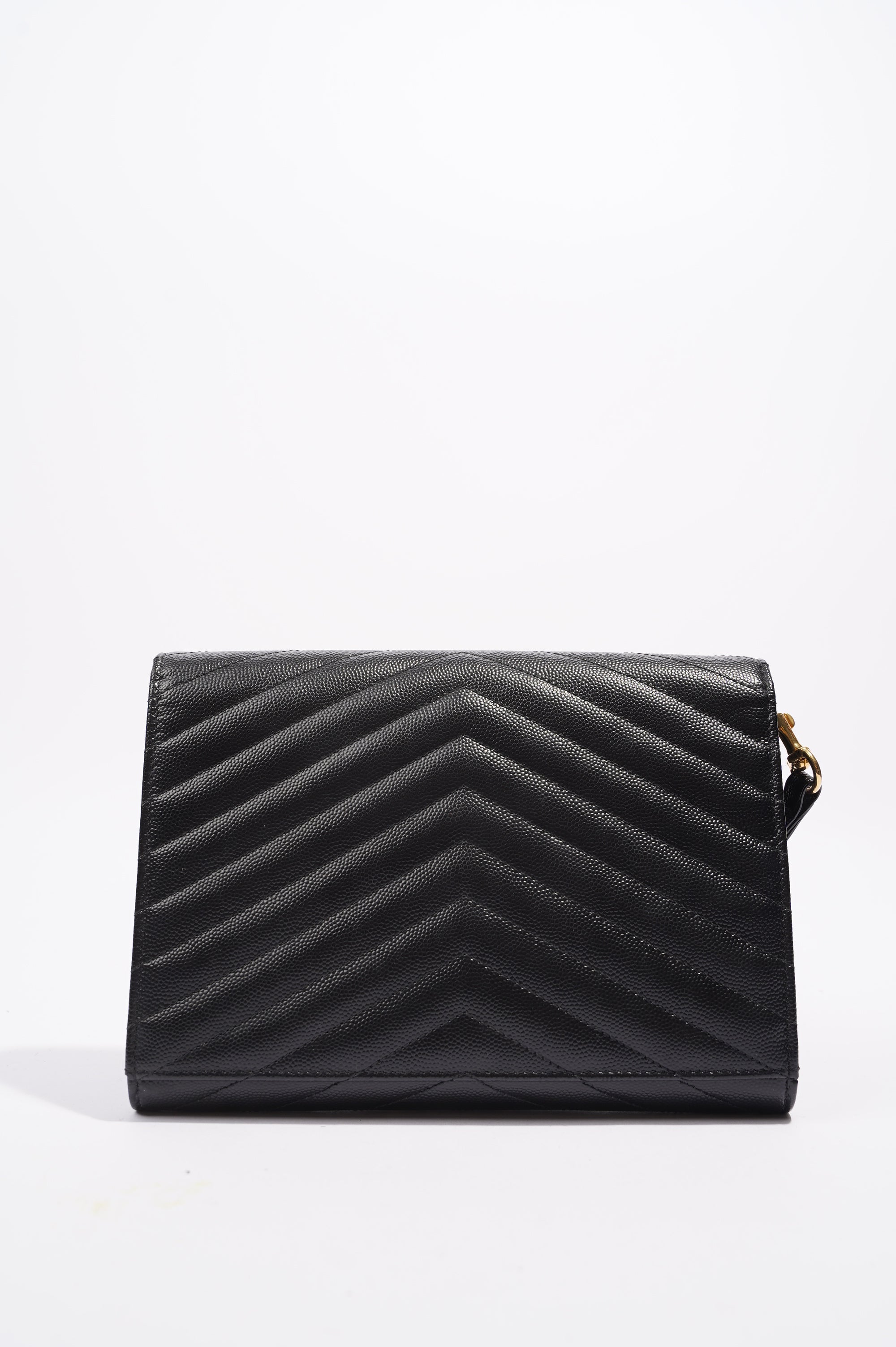 Saint Laurent Womens Envelope Wristlet Clutch