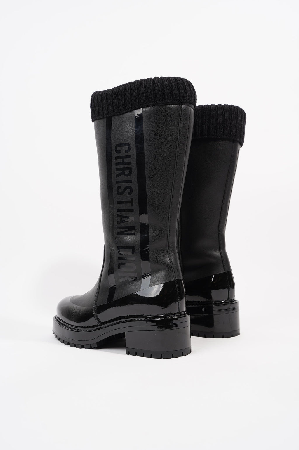 Christian Dior Womens Boot Black EU 37 / UK 4